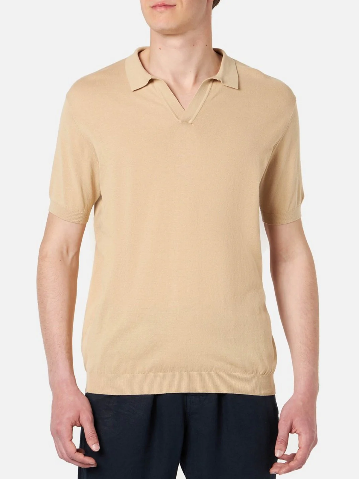 MC2 SAINT BARTH Polo Uomo  SLOAN 00023H 11 BEIGE - Image 2