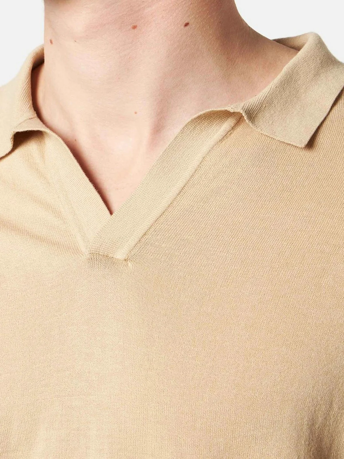 MC2 SAINT BARTH Polo Uomo  SLOAN 00023H 11 BEIGE - Image 3