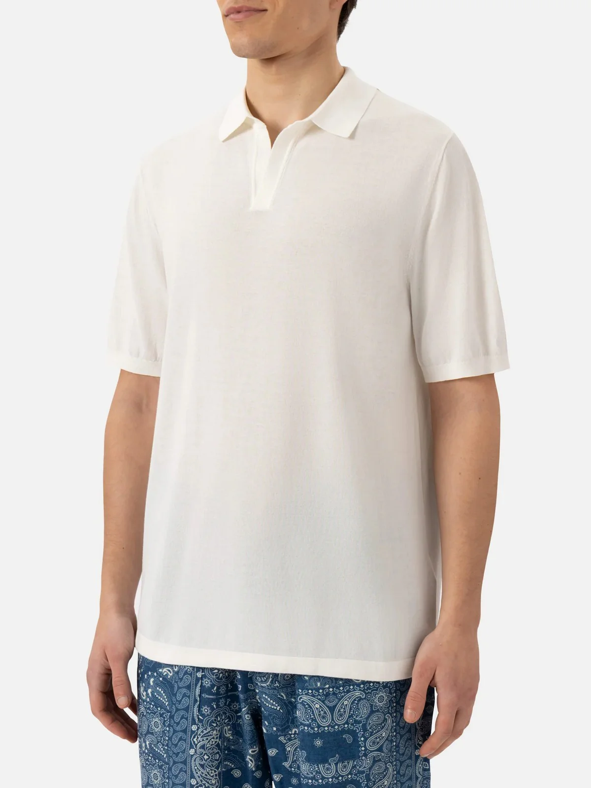 MC2 SAINT BARTH Polo Uomo  SLOAN 00136H Bianco - Image 2