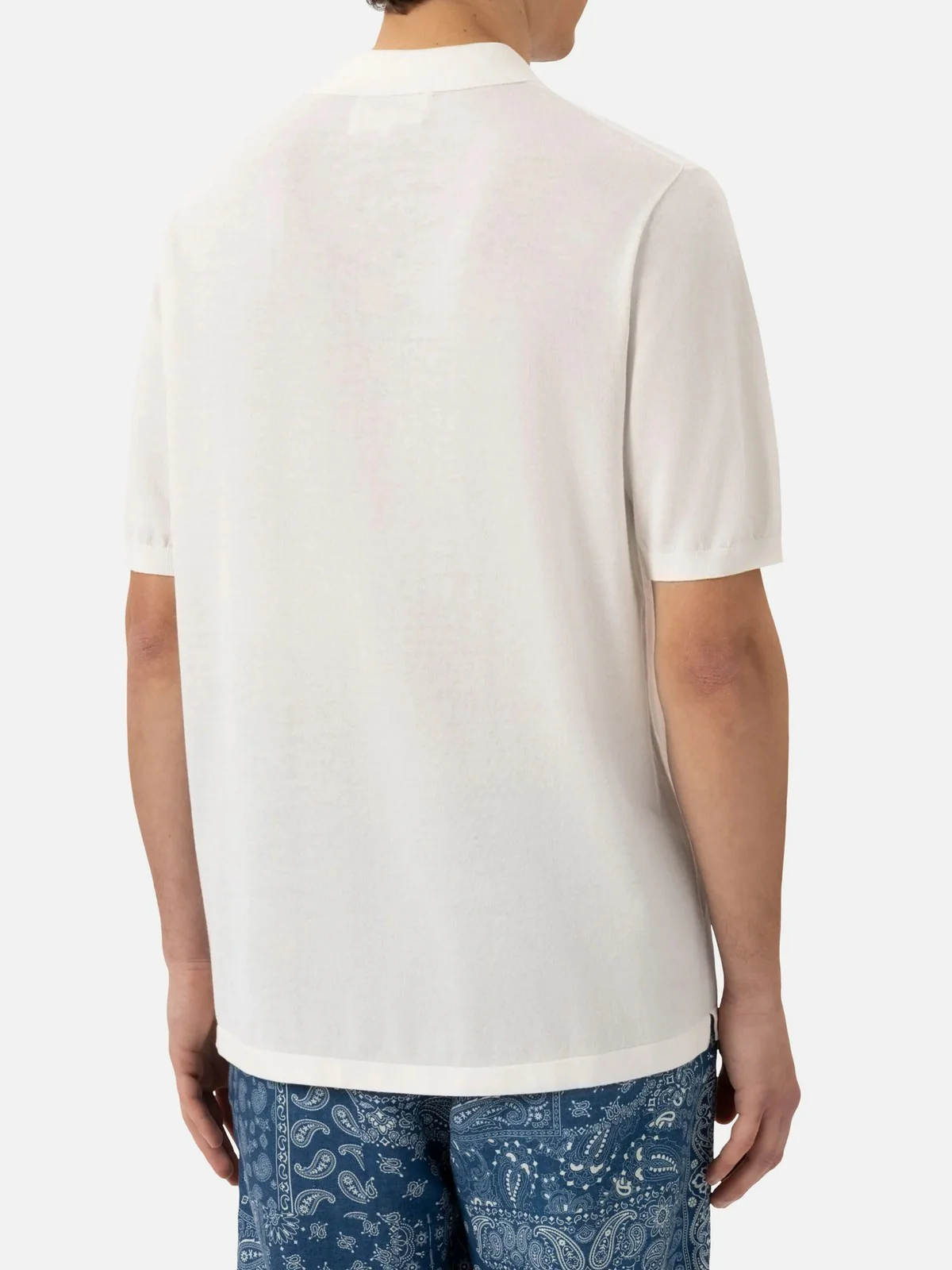 MC2 SAINT BARTH Polo Uomo  SLOAN 00136H Bianco - Image 3