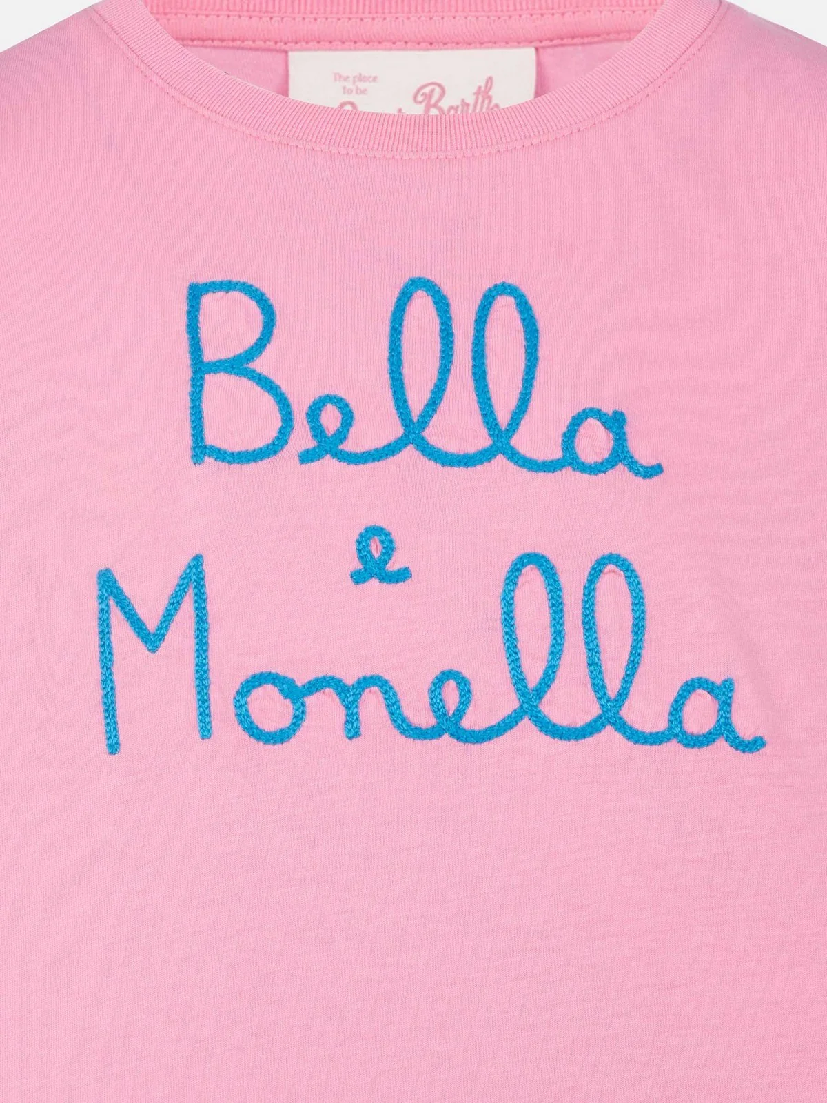 MC2 SAINT BARTH T-shirt Bambine e ragazze  BABY 03361H Rosa - Image 3