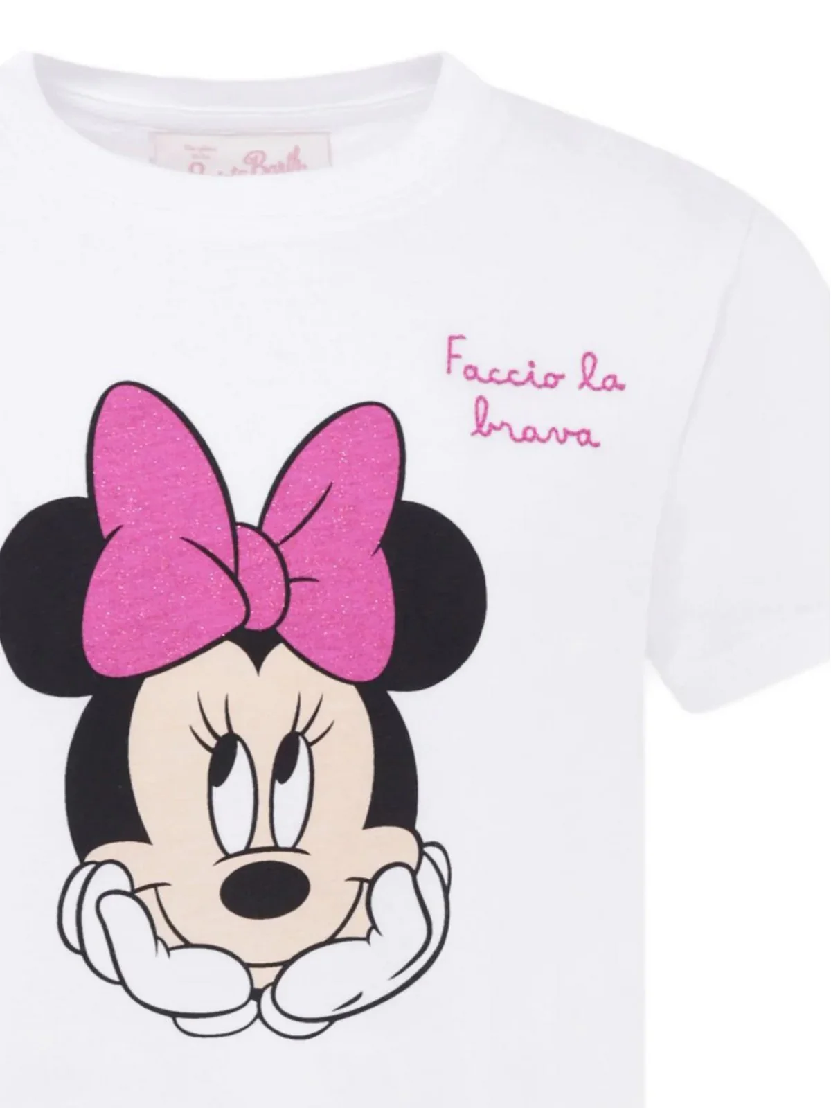 MC2 SAINT BARTH T-shirt Bambine e ragazze  ELLY 00211H Bianco - Image 3
