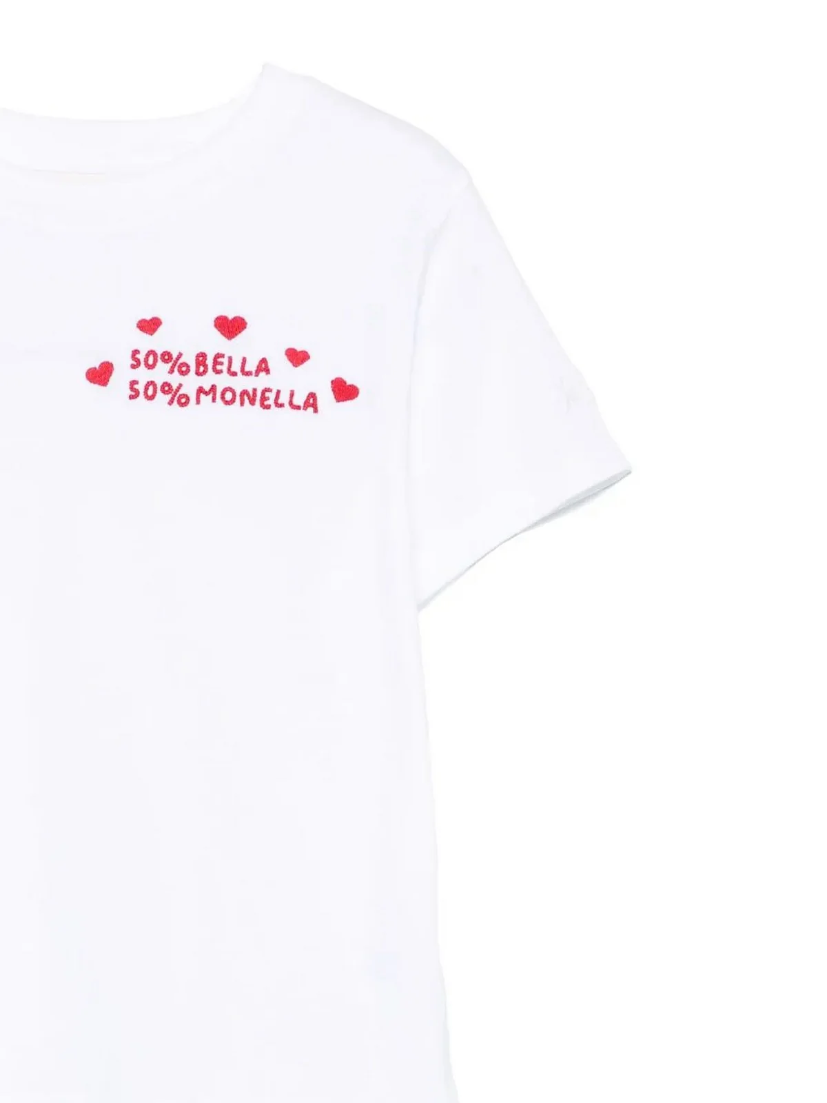 MC2 SAINT BARTH T-shirt Bambine e ragazze  ELLY 03306H Bianco - Image 3