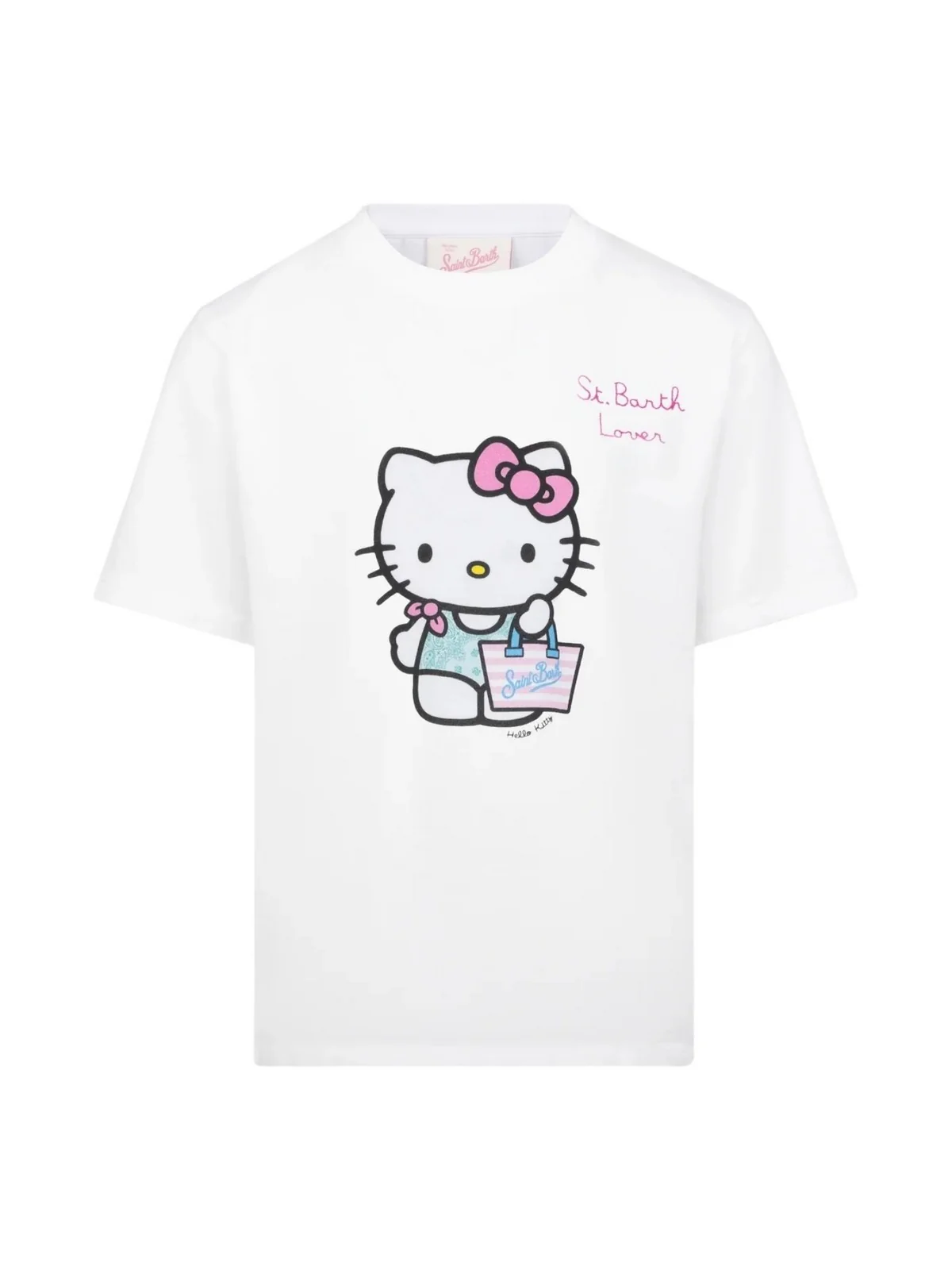 MC2 SAINT BARTH T-shirt Bambine e ragazze ELLY 03479H Bianco