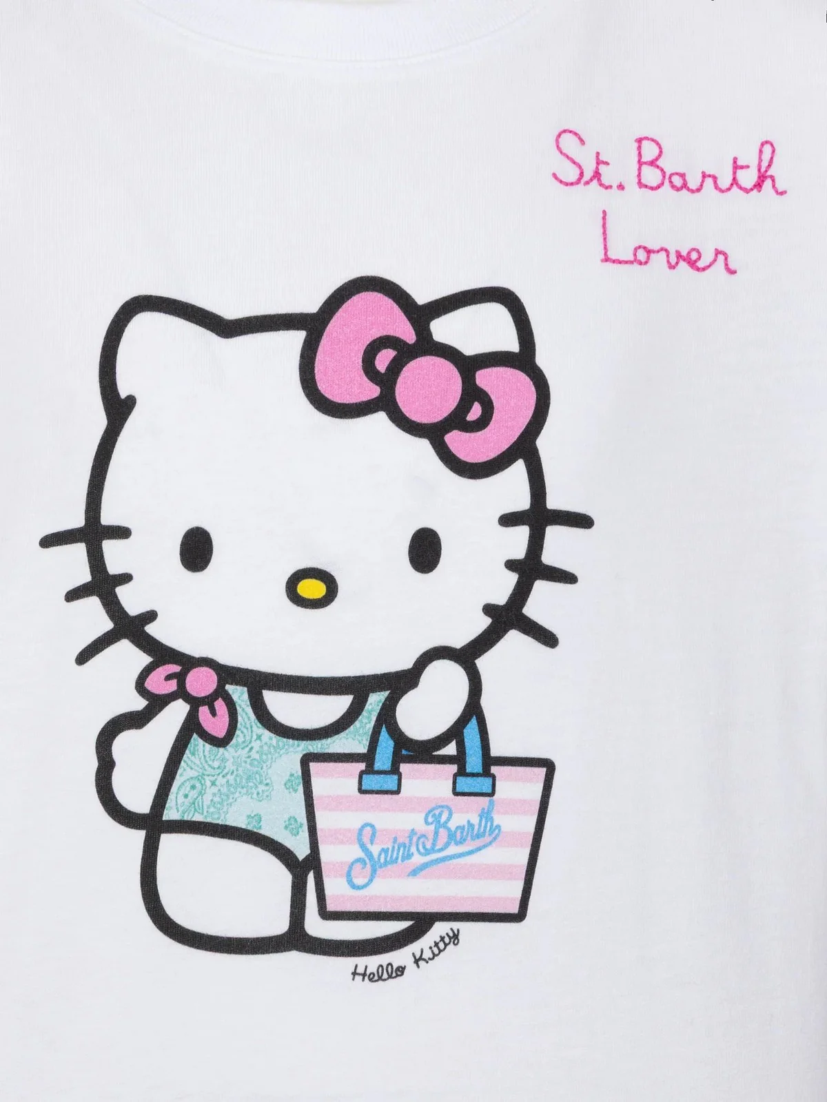 MC2 SAINT BARTH T-shirt Bambine e ragazze ELLY 03479H Bianco - Image 3