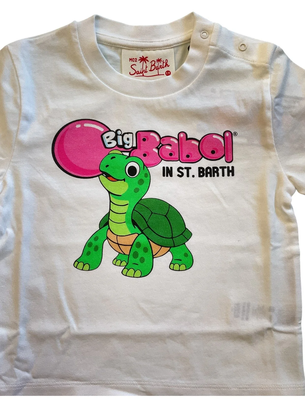 MC2 SAINT BARTH T-shirt Bambini e ragazzi  DENVER JR 02208L BIG BABOL TURTLE 01N - Image 2