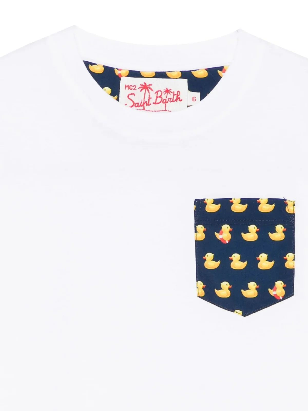 MC2 SAINT BARTH T-shirt Bambini e ragazzi  KEA 03568L BIANCO - Image 3