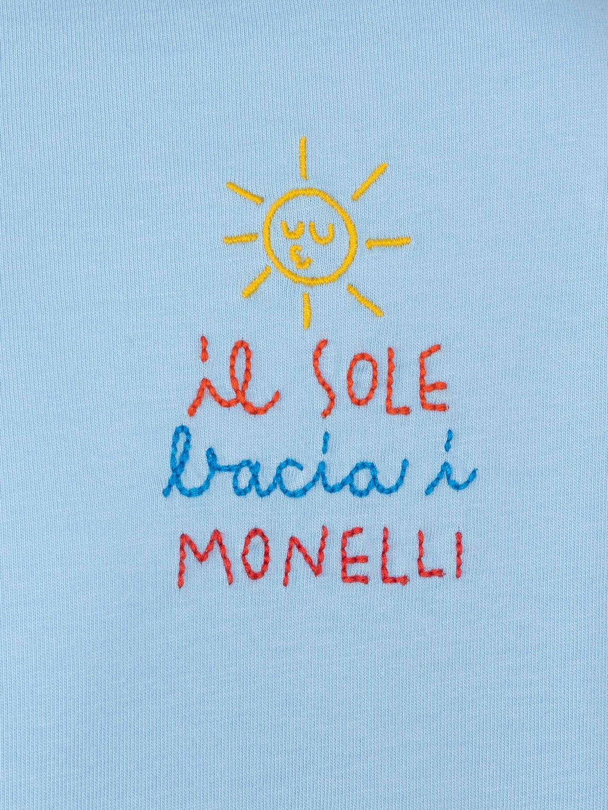 MC2 SAINT BARTH T-shirt Bambini e ragazzi  PORTOFINO JR 01301H Blu - Image 2