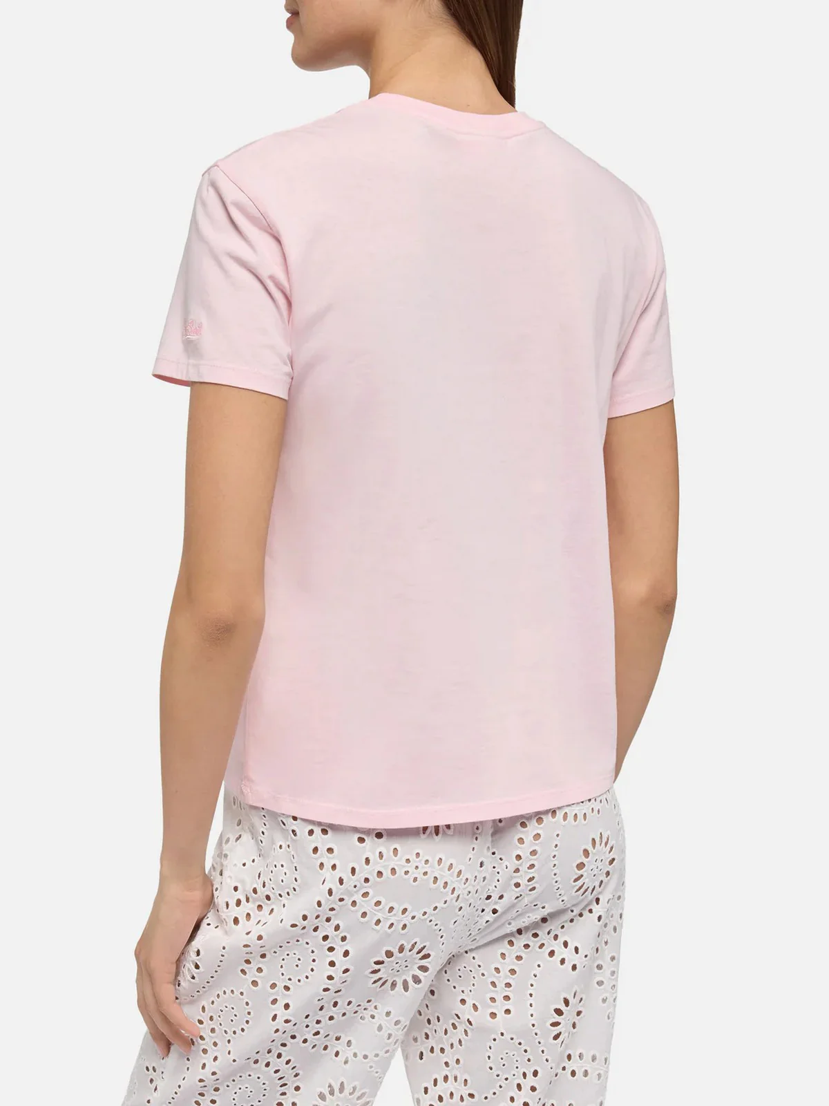 MC2 SAINT BARTH T-shirt Donna  EMILIE 05868H GIN GIN 20 EMB - Image 4