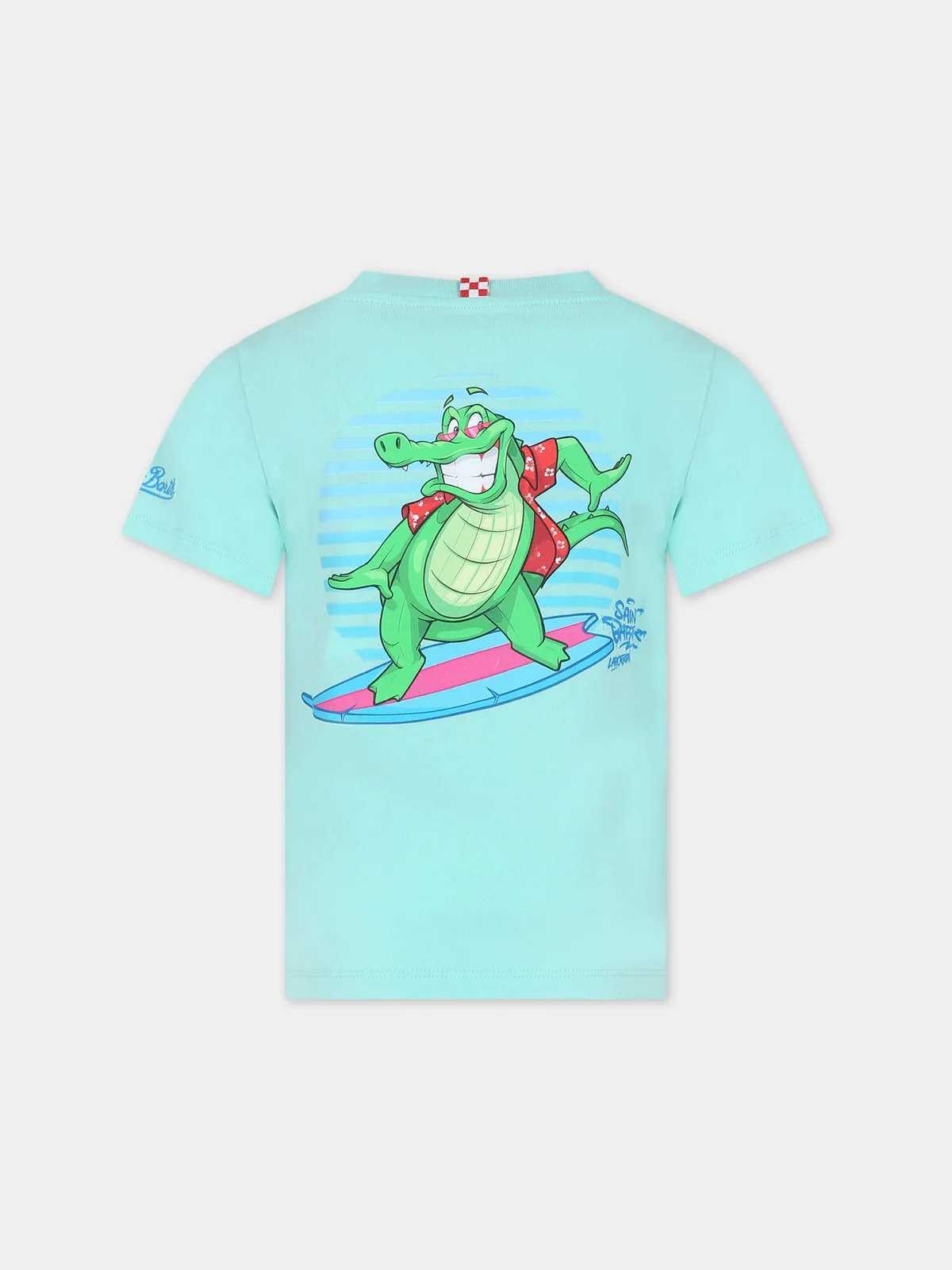 MC2 SAINT BARTH T-Shirt e Polo Bambini e ragazzi  TSHIRT BOY 02729F Verde - Image 3