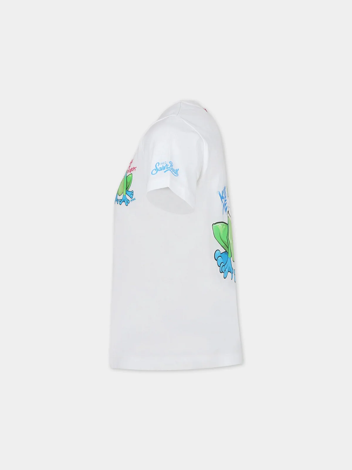 MC2 SAINT BARTH T-Shirt e Polo Bambini e ragazzi  TSHIRT BOY 02741F Bianco - Image 2