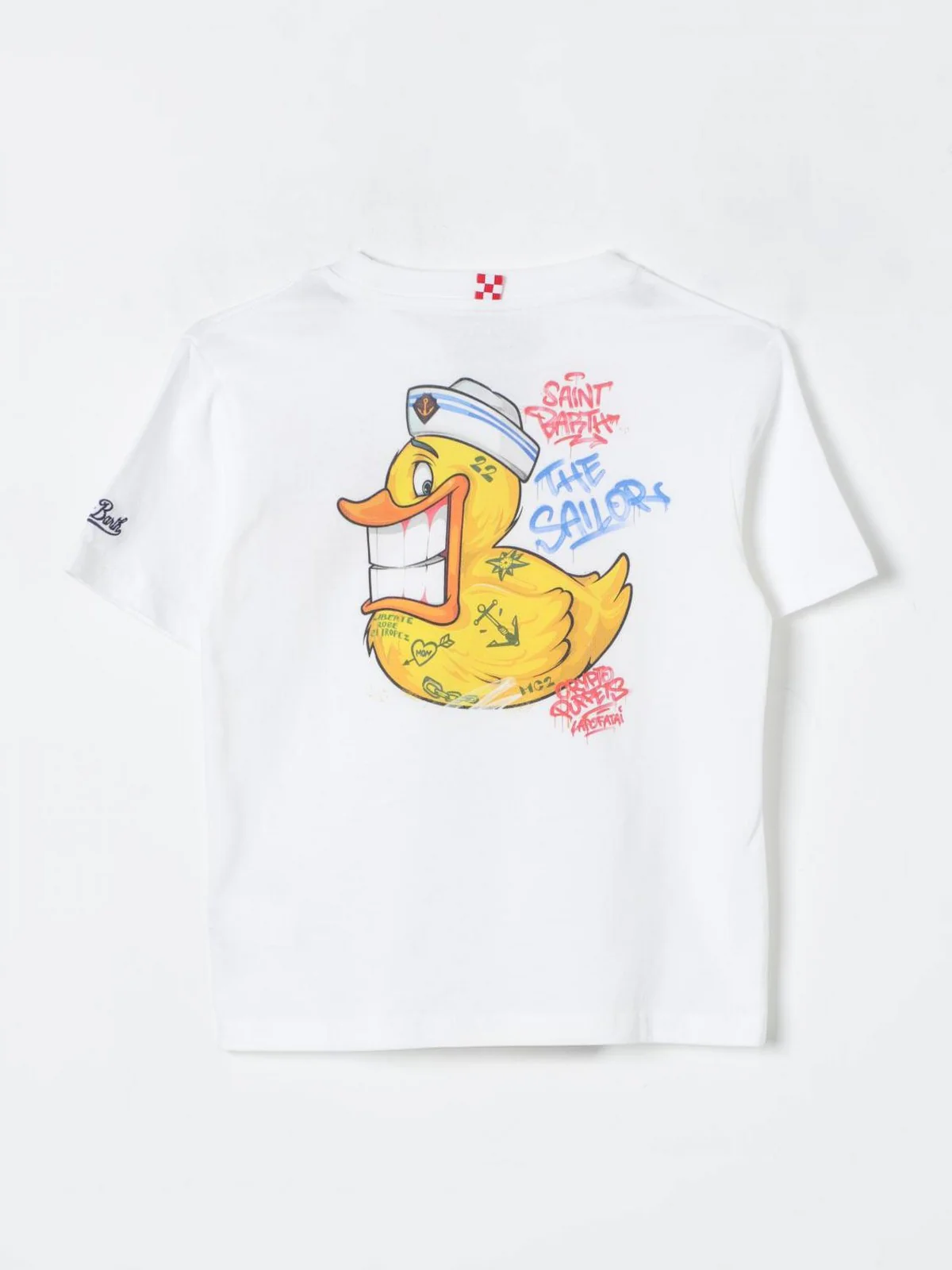 MC2 SAINT BARTH T-Shirt e Polo Bambini e ragazzi  TSHIRT BOY 02860F Bianco - Image 2