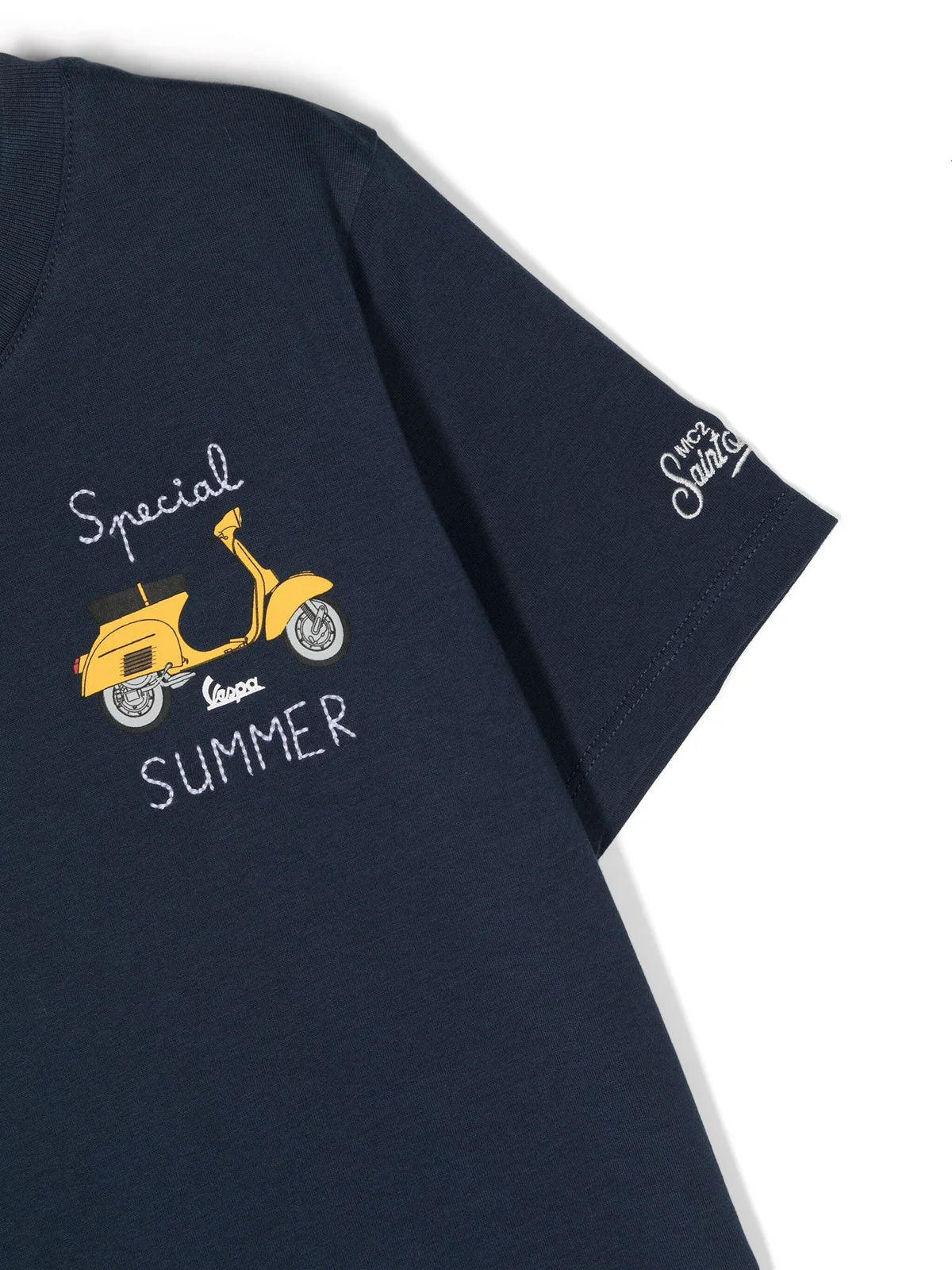 MC2 SAINT BARTH T-Shirt e Polo Bambini e ragazzi  TSHIRT BOY 03122F Blu - Image 3