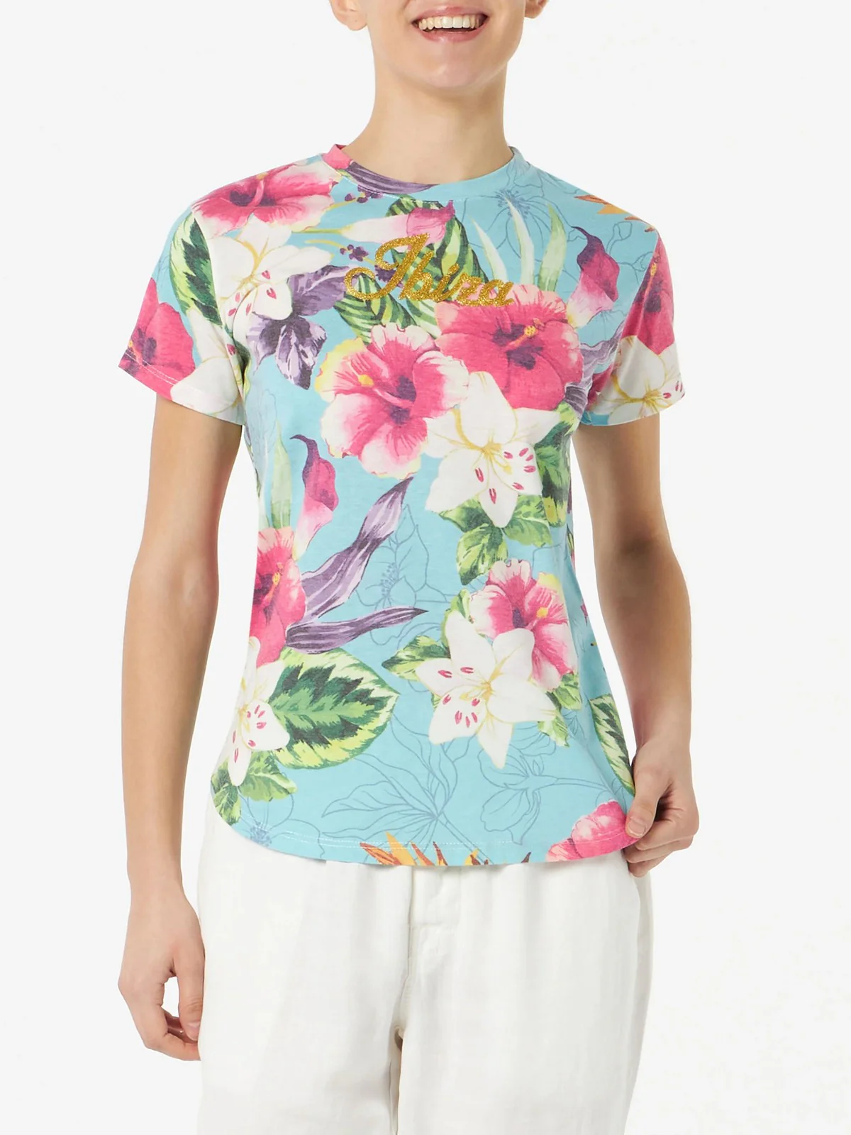 MC2 SAINT BARTH T-Shirt e Polo Donna  DANA IBIB31 IBISCUS 31 IBIZA - Image 2
