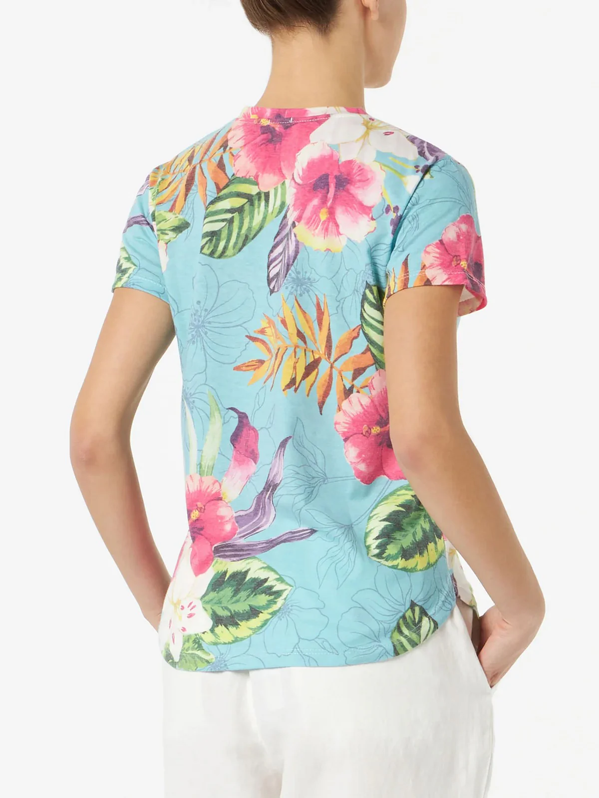 MC2 SAINT BARTH T-Shirt e Polo Donna  DANA IBIB31 IBISCUS 31 IBIZA - Image 4