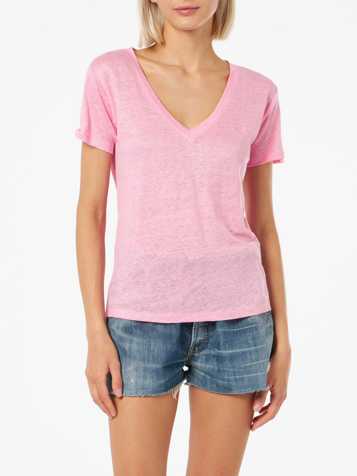 MC2 SAINT BARTH T-Shirt e Polo Donna  ELOISE 00041F Rosa - Image 2