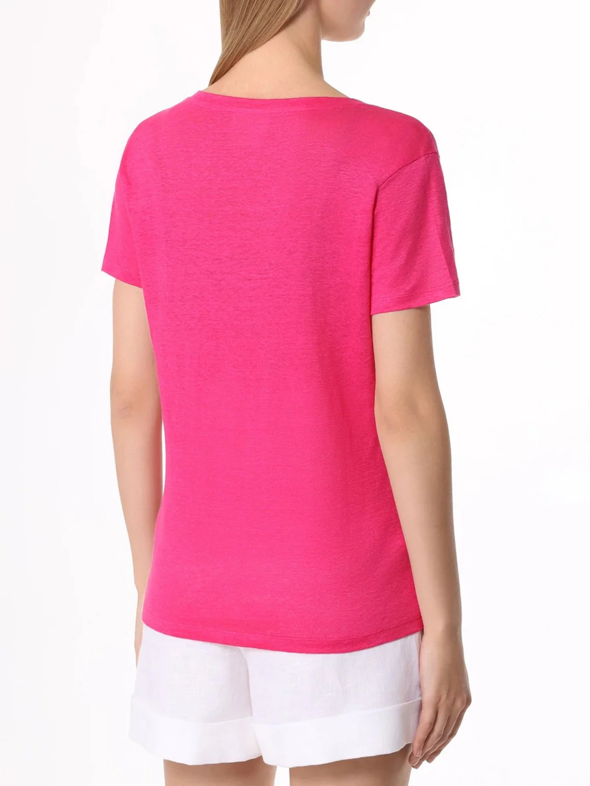 MC2 SAINT BARTH T-Shirt e Polo Donna  ELOISE 05607F Rosa - Image 3