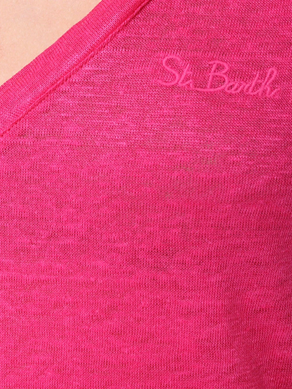 MC2 SAINT BARTH T-Shirt e Polo Donna  ELOISE 05607F Rosa - Image 4