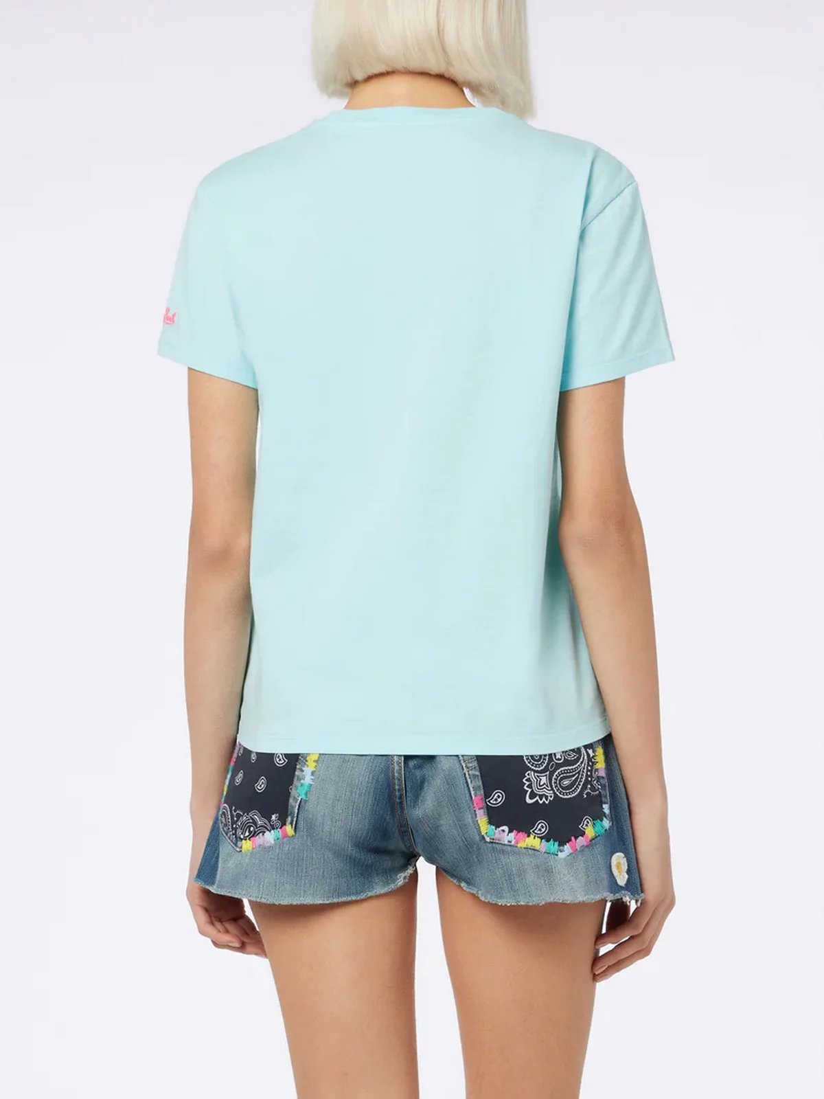 MC2 SAINT BARTH T-Shirt e Polo Donna  EMILIE 00564F Verde - Image 4