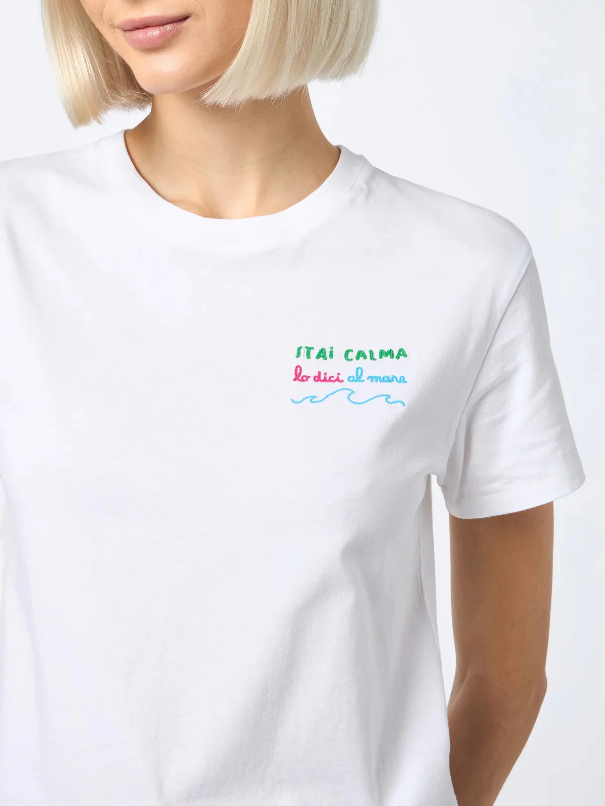 MC2 SAINT BARTH T-Shirt e Polo Donna EMILIE 03053F Bianco - Image 4