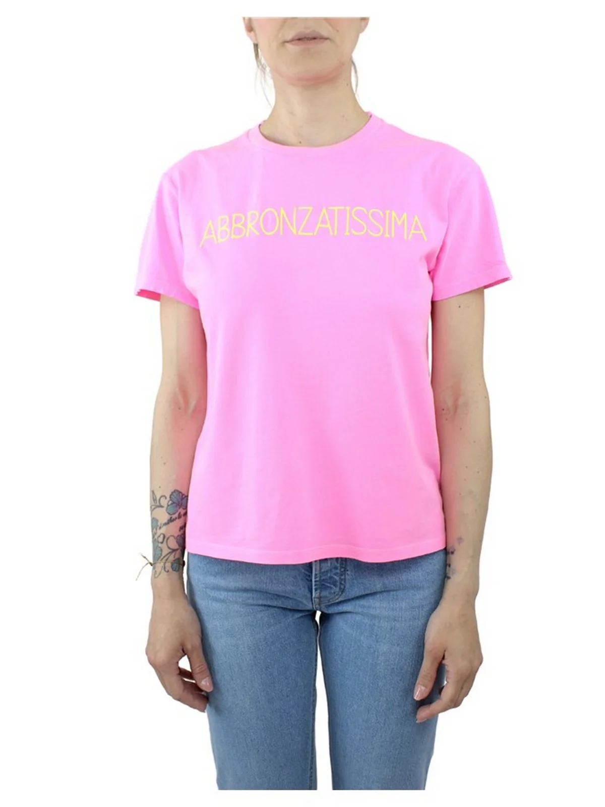 MC2 SAINT BARTH T-Shirt e Polo Donna  EMILIE 04906D Rosa - Image 2