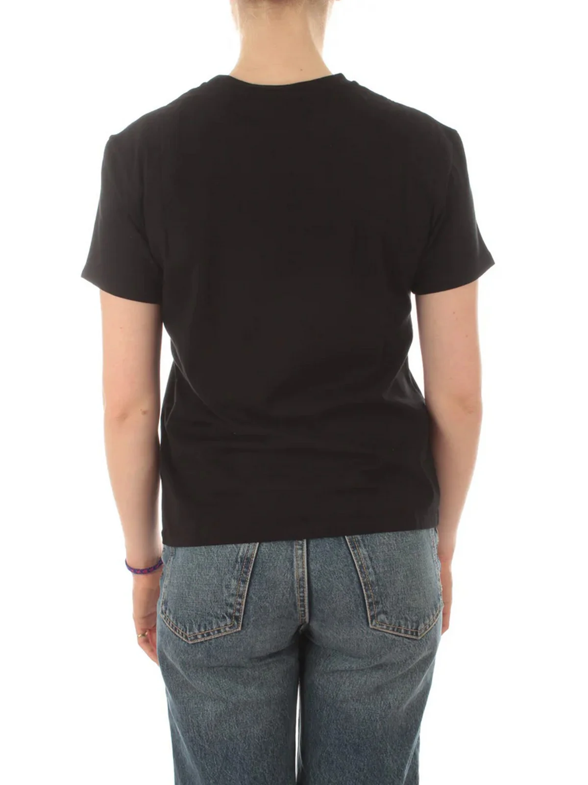 MC2 SAINT BARTH T-Shirt e Polo Donna  EMILIE 05141F Nero - Image 4
