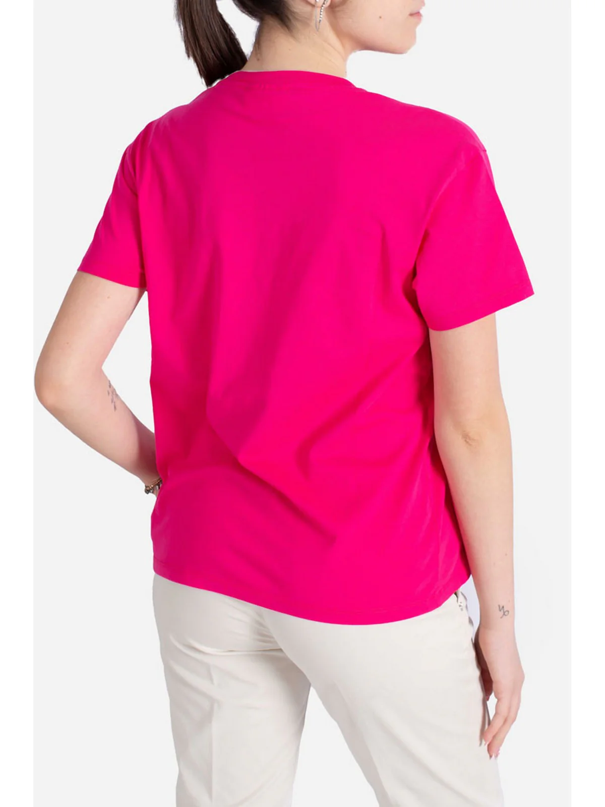 MC2 SAINT BARTH T-Shirt e Polo Donna  EMILIE 05389F Rosa - Image 3