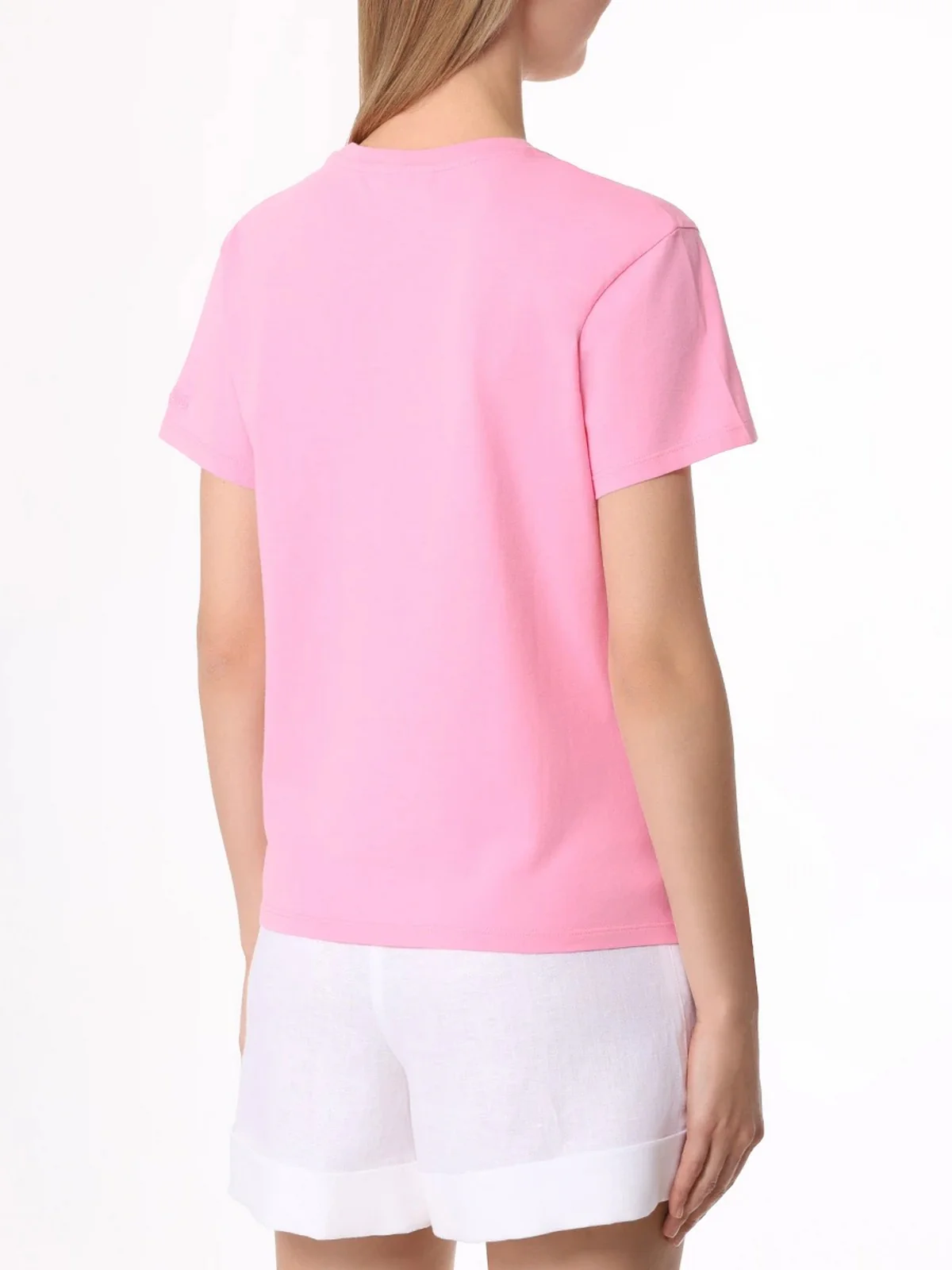 MC2 SAINT BARTH T-Shirt e Polo Donna EMILIE 05556F Rosa - Image 4