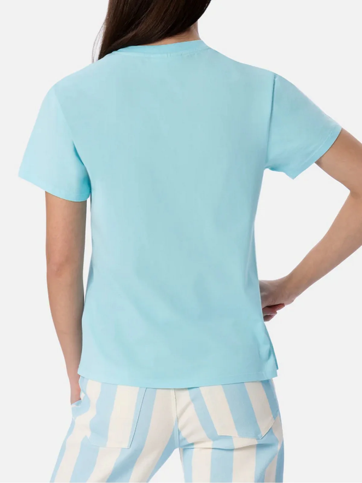 MC2 SAINT BARTH T-Shirt e Polo Donna EMILIE 05684F Verde - Image 2