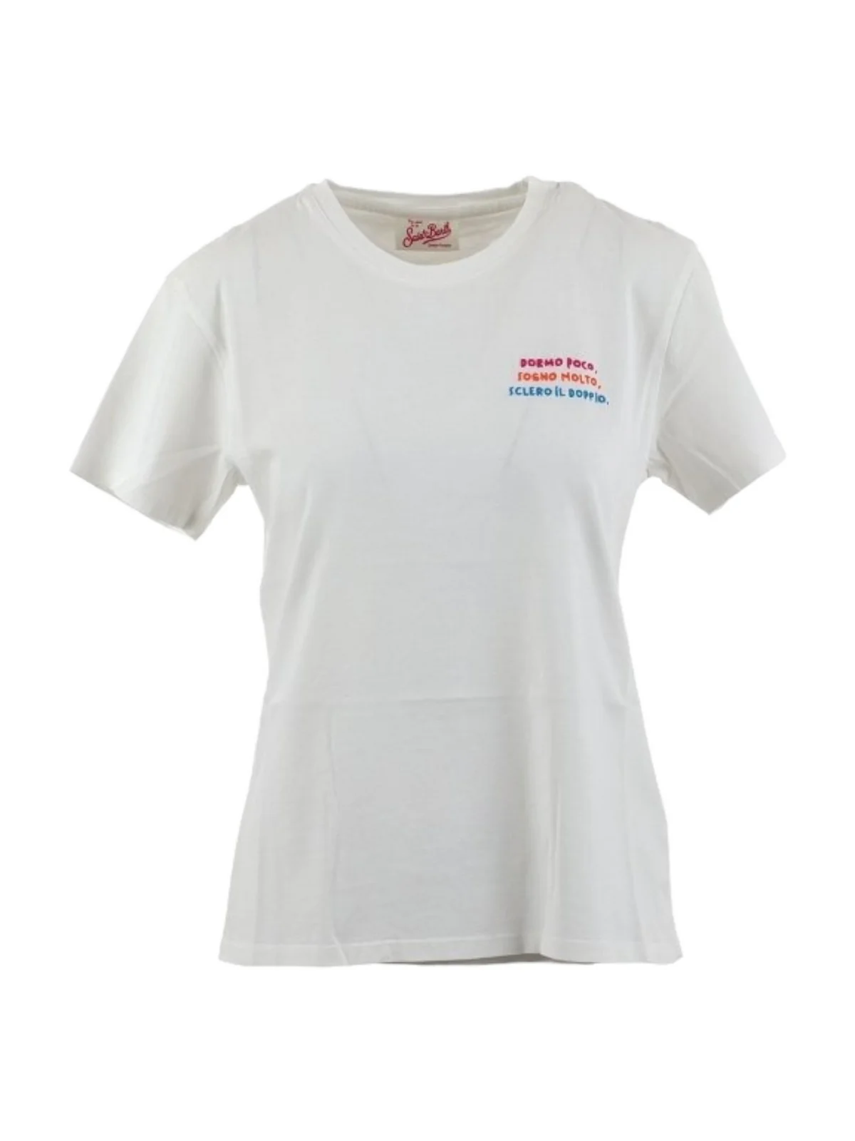 MC2 SAINT BARTH T-Shirt e Polo Donna  EMILIE 05708F Bianco - Image 2