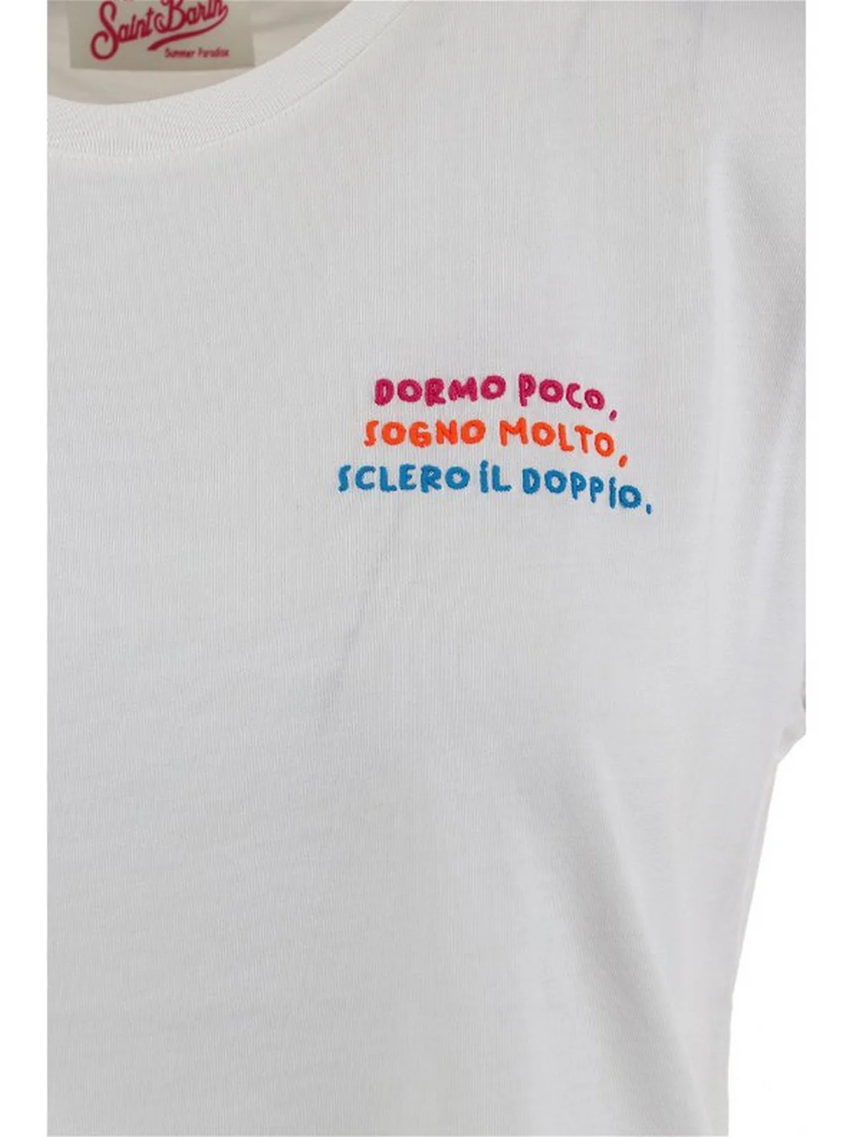 MC2 SAINT BARTH T-Shirt e Polo Donna  EMILIE 05708F Bianco - Image 3