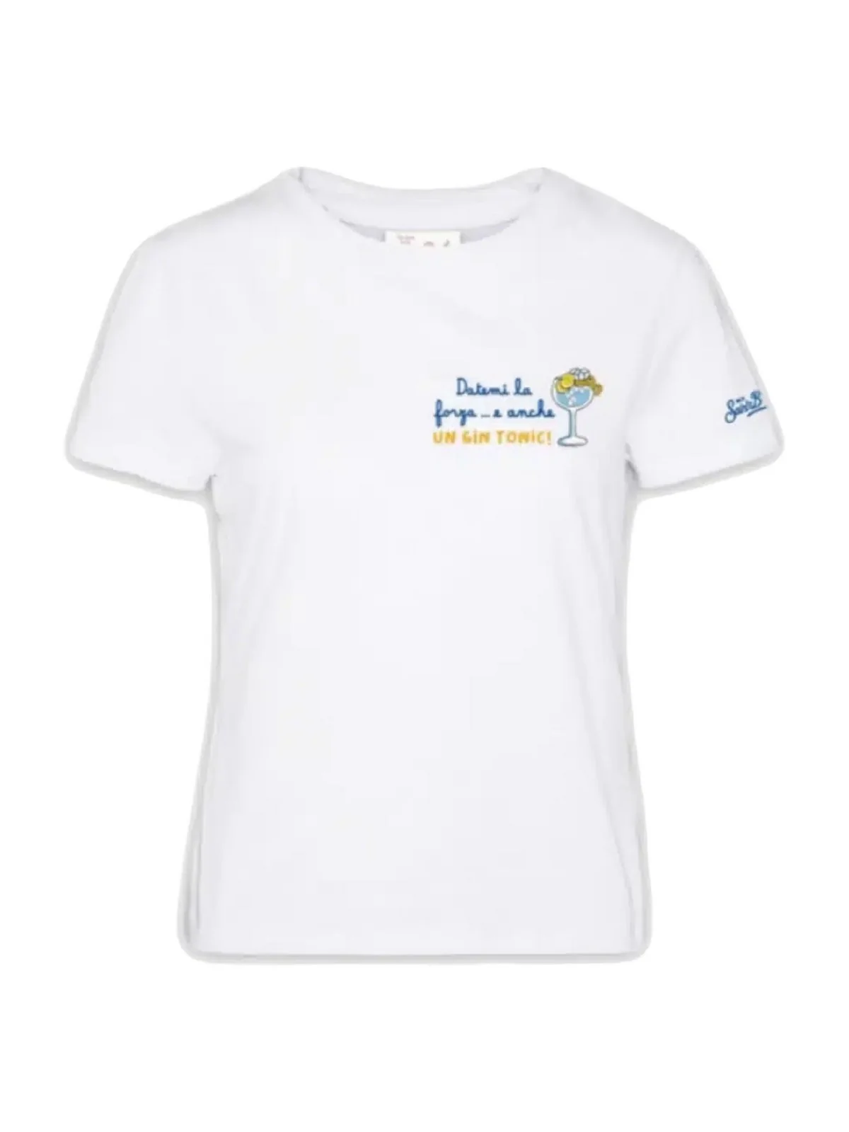 MC2 SAINT BARTH T-Shirt e Polo Donna EMILIE 05715F Bianco