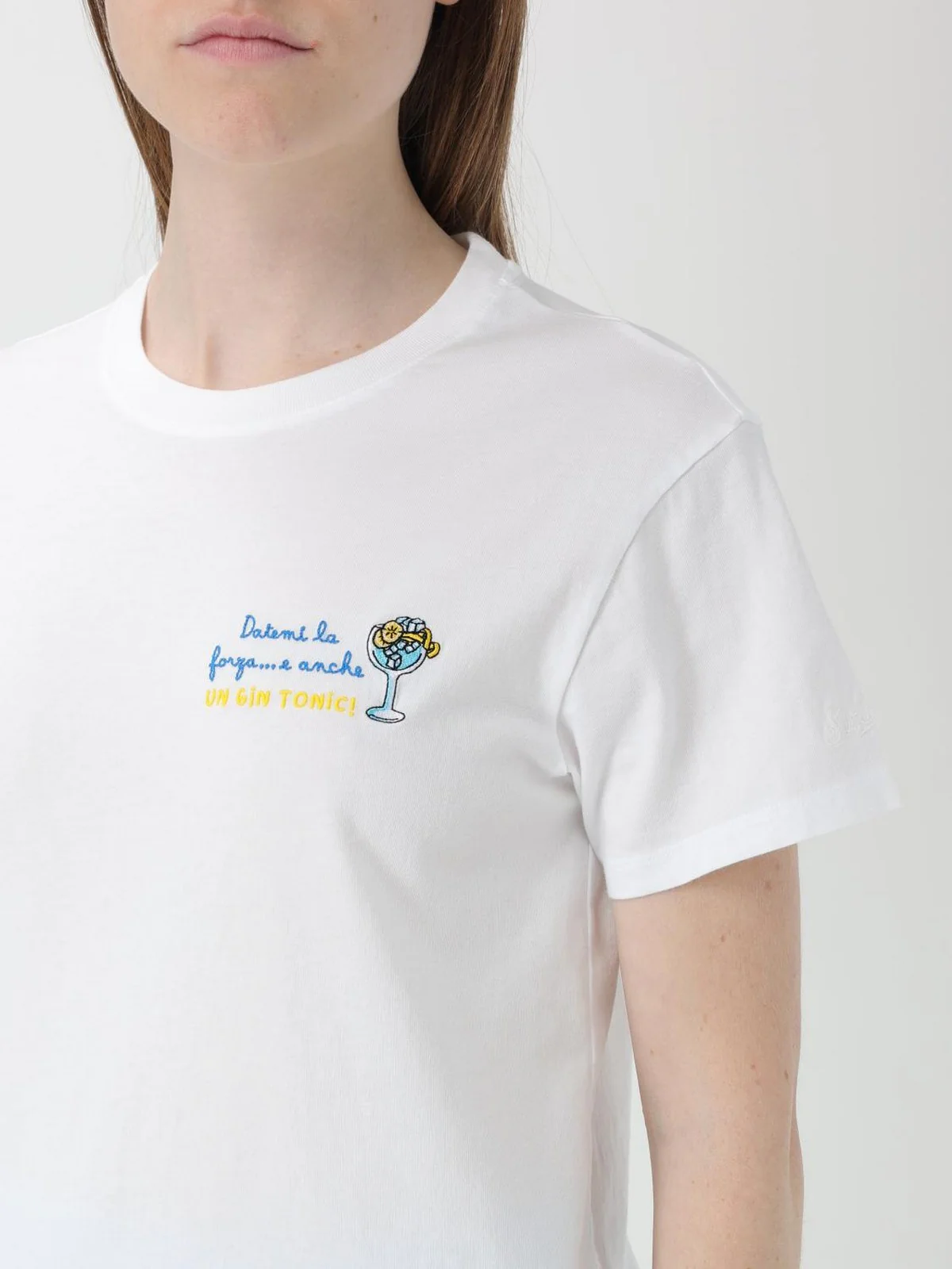 MC2 SAINT BARTH T-Shirt e Polo Donna EMILIE 05715F Bianco - Image 4
