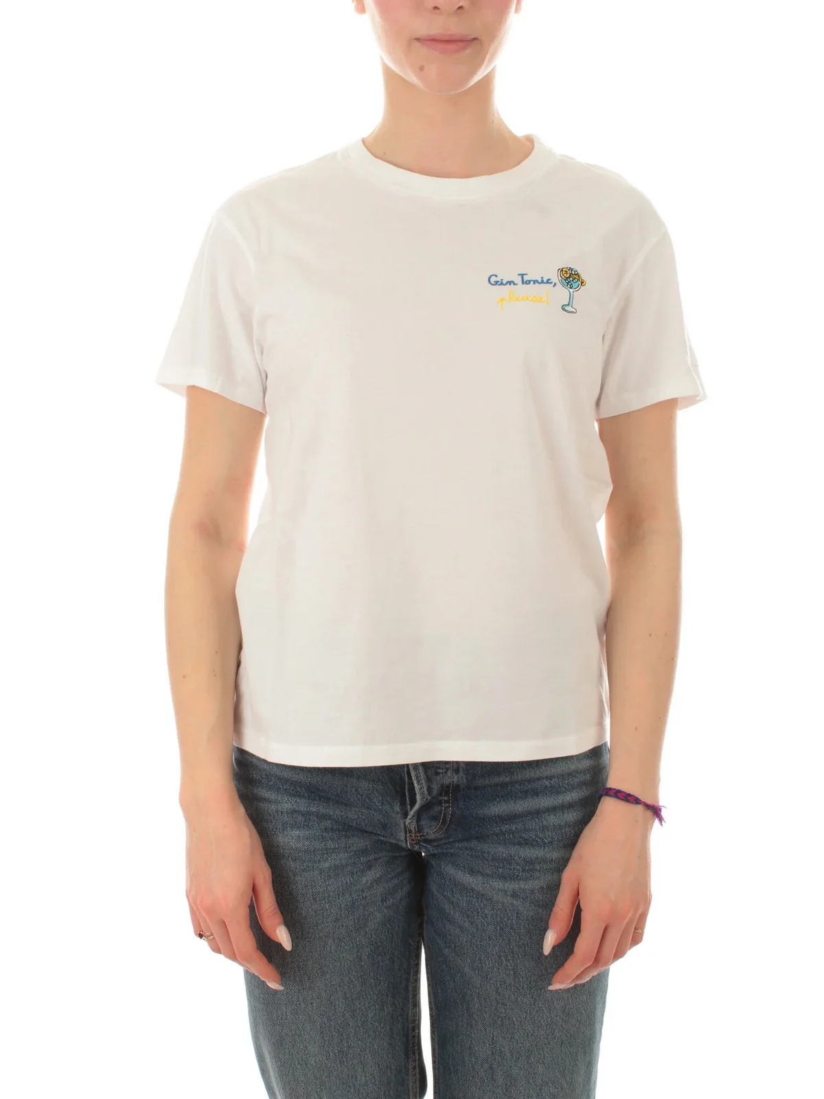 MC2 SAINT BARTH T-Shirt e Polo Donna  EMILIE 05718F Bianco - Image 2