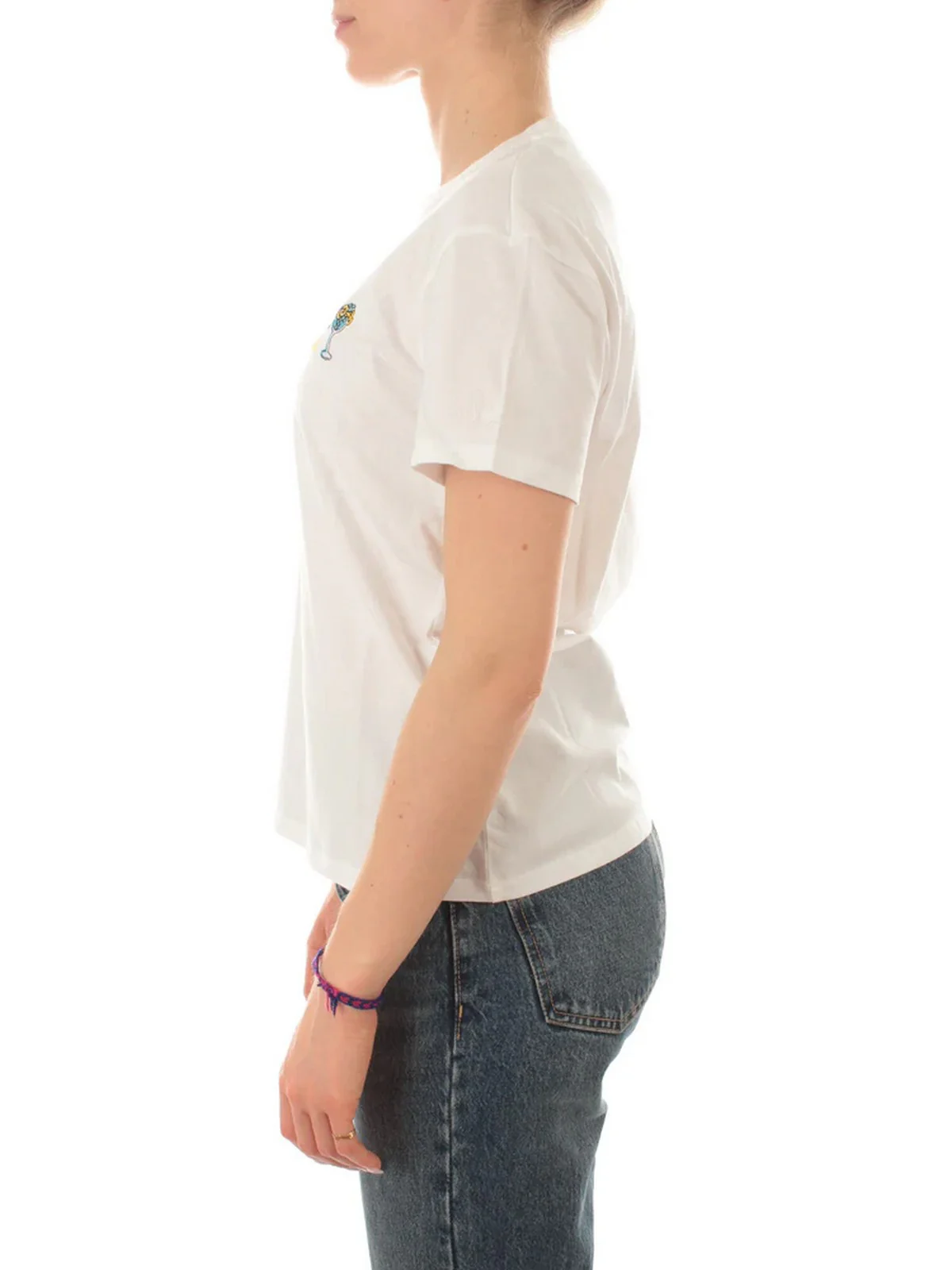 MC2 SAINT BARTH T-Shirt e Polo Donna  EMILIE 05718F Bianco - Image 3