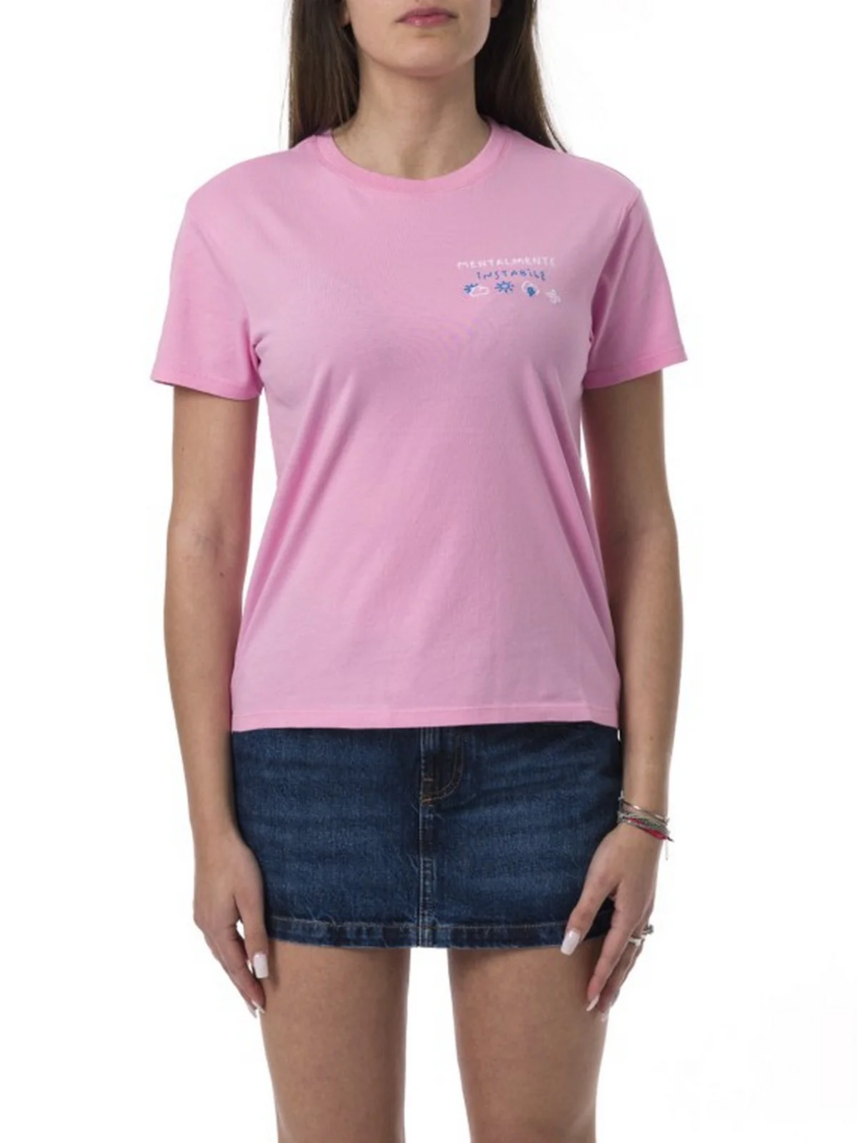 MC2 SAINT BARTH T-Shirt e Polo Donna  EMILIE 05726F Rosa - Image 3