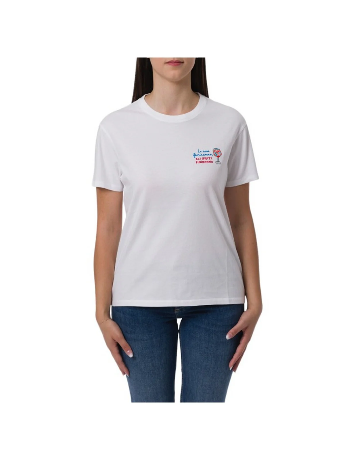 MC2 SAINT BARTH T-Shirt e Polo Donna  EMILIE 05745F Bianco - Image 2