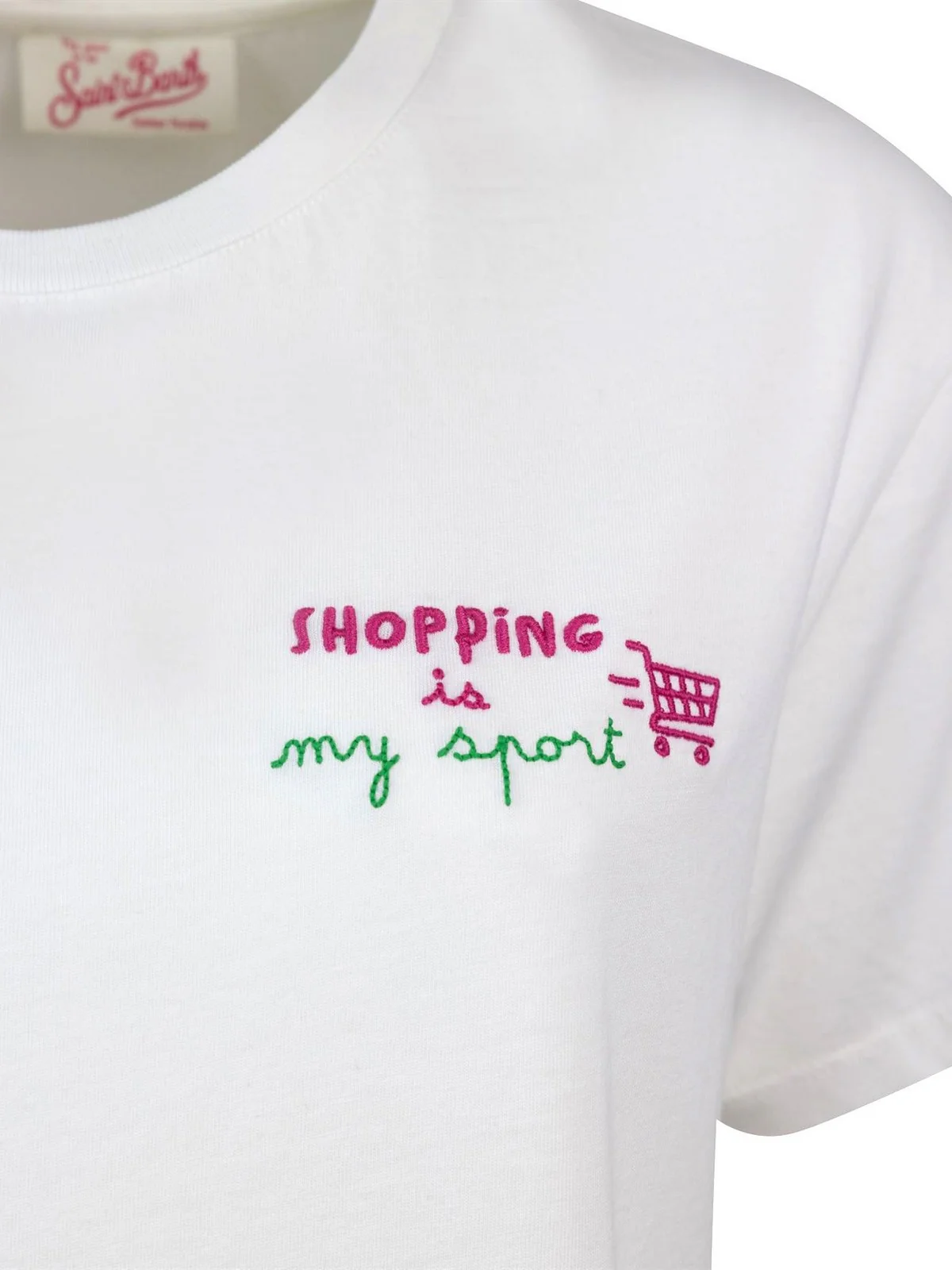 MC2 SAINT BARTH T-Shirt e Polo Donna  EMILIE 05754F Bianco - Image 2