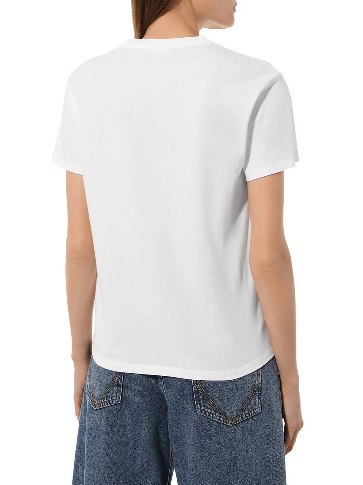 MC2 SAINT BARTH T-Shirt e Polo Donna  EMILIE 05767F TEQUILA NOT MAN 01 EMB - Image 3