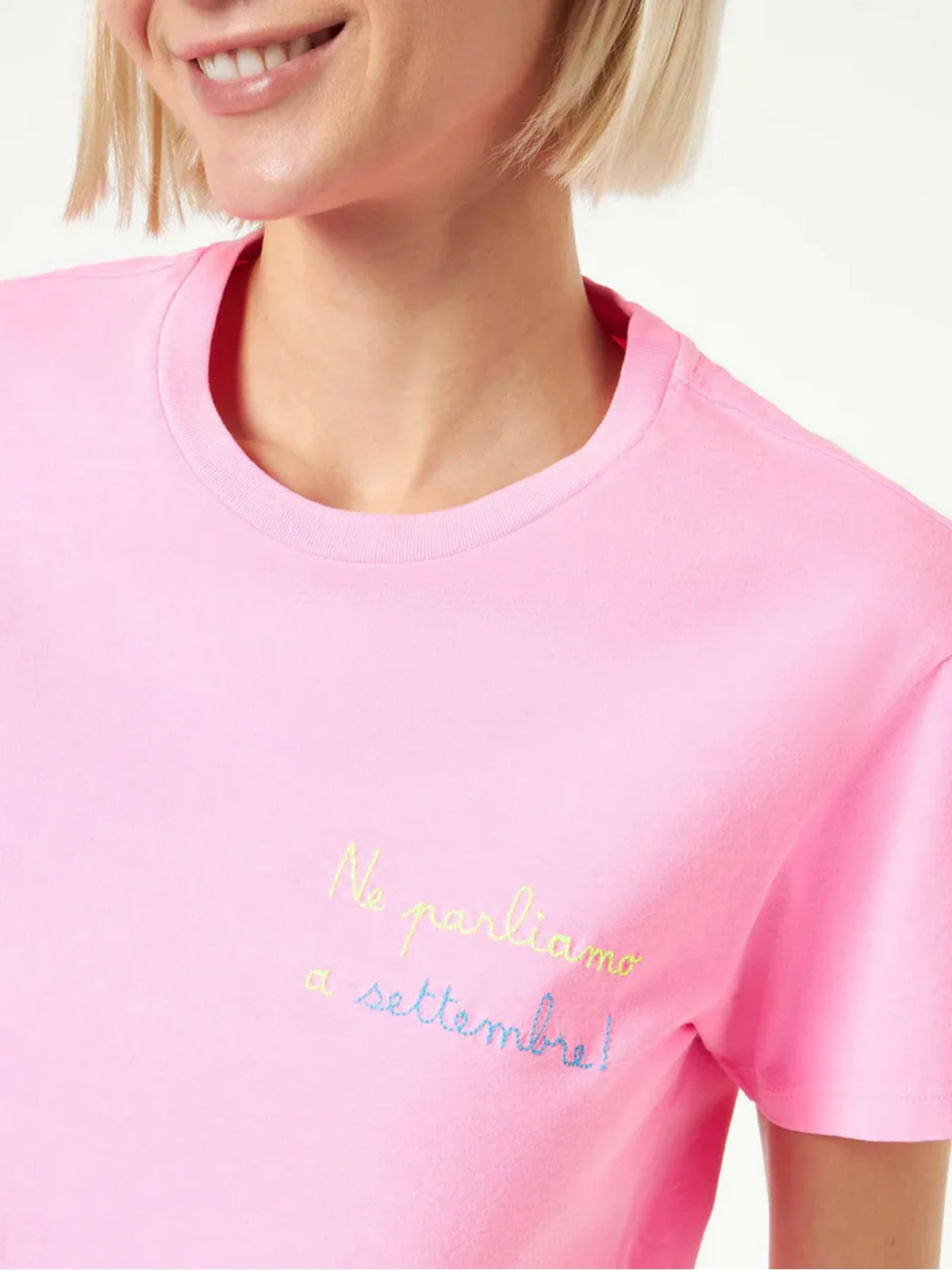MC2 SAINT BARTH T-Shirt e Polo Donna  EMILIE 07669D Rosa - Image 3