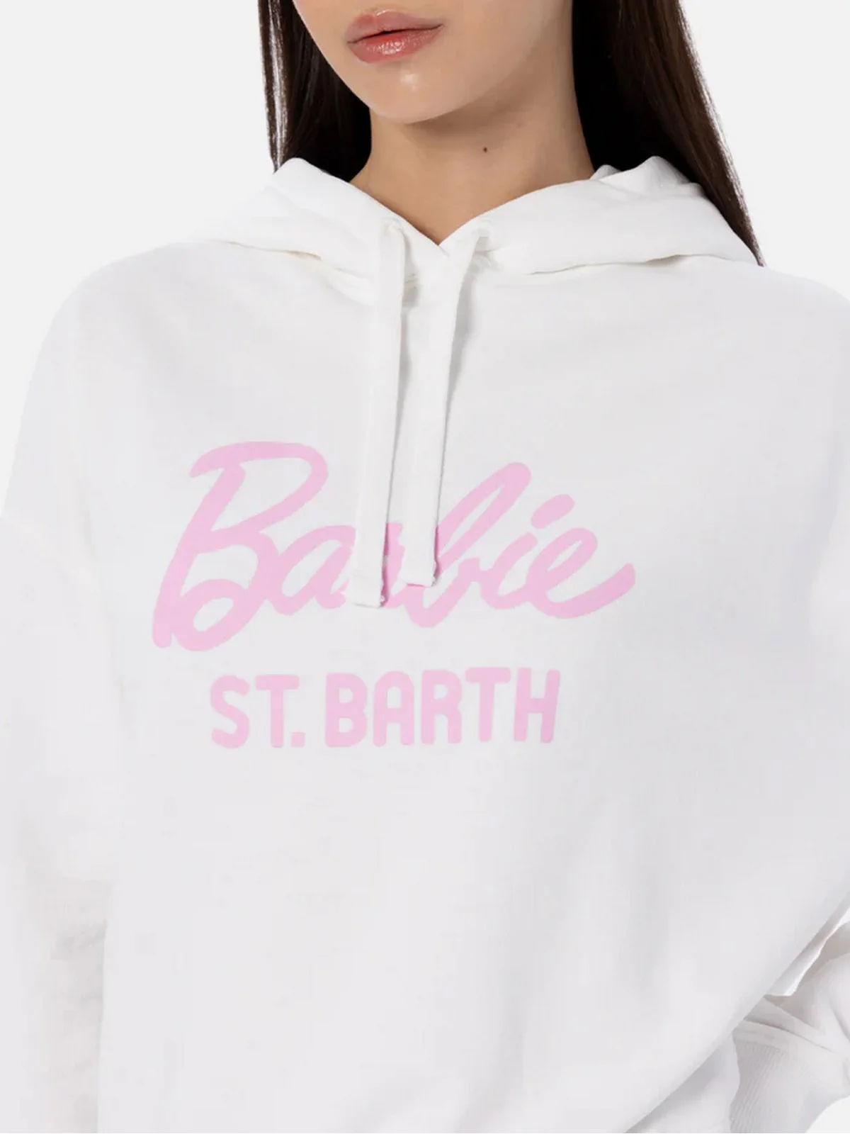 MC2 SAINT BARTH Felpa Donna  MINDY LIGHT 05557F Bianco - Image 3