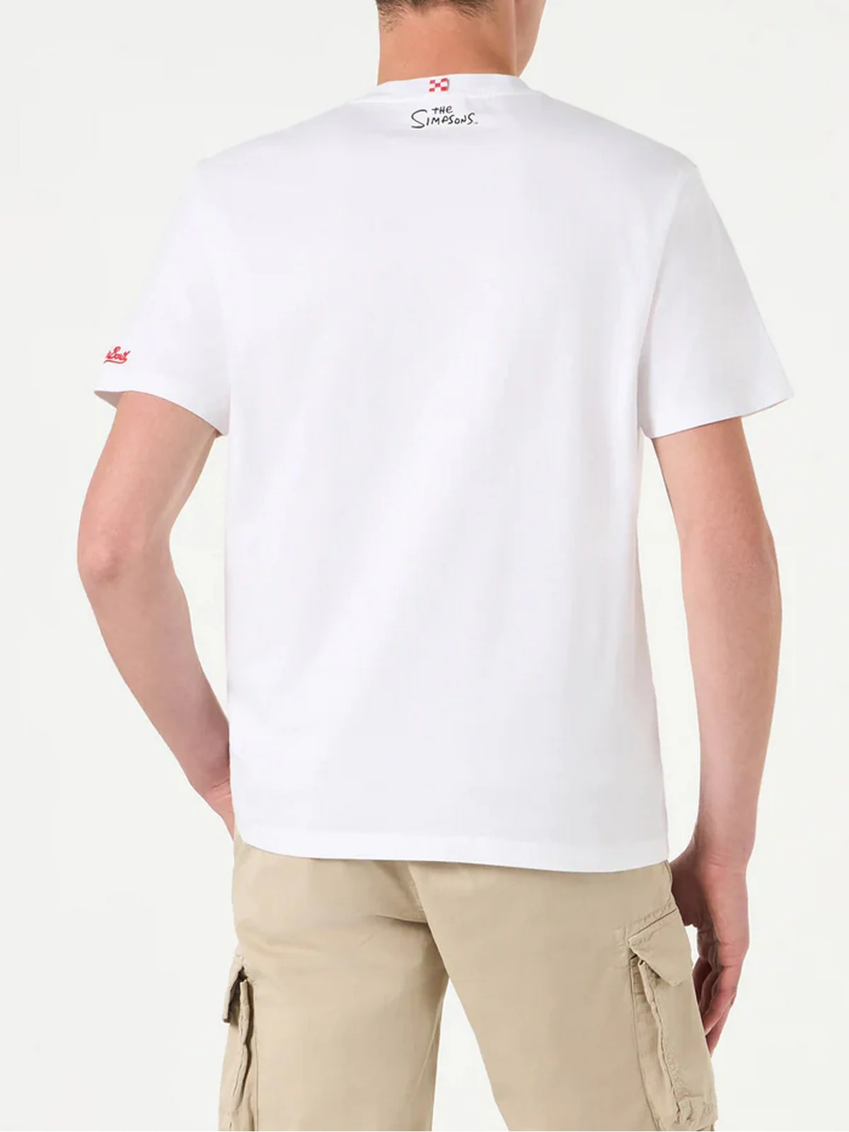 MC2 SAINT BARTH T-Shirt e Polo Uomo  AUSTIN 00134D Bianco - Image 4