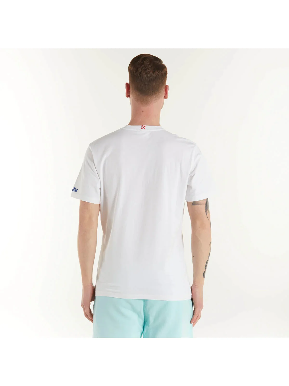 MC2 SAINT BARTH T-Shirt e Polo Uomo  AUSTIN 00175D Bianco - Image 3