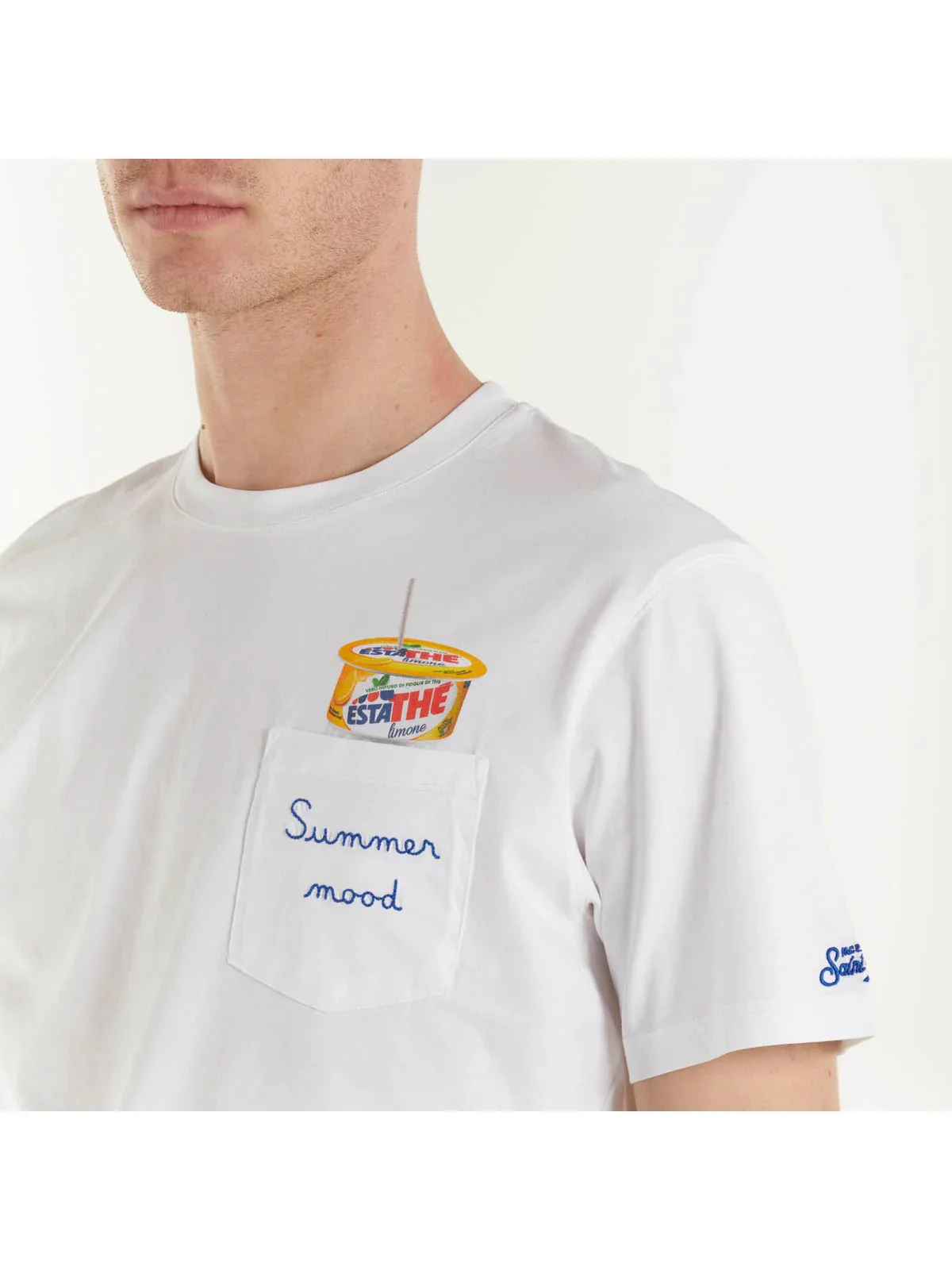 MC2 SAINT BARTH T-Shirt e Polo Uomo  AUSTIN 00175D Bianco - Image 4