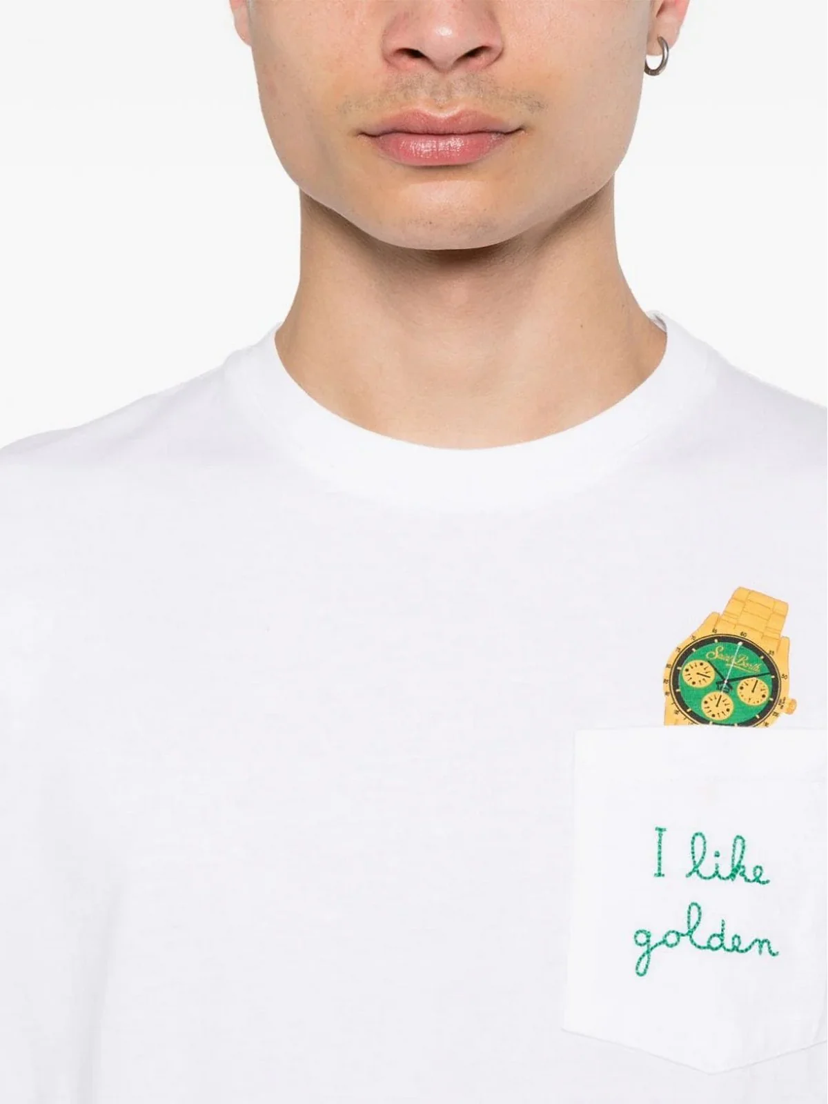 MC2 SAINT BARTH T-Shirt e Polo Uomo  AUSTIN 03509F Bianco - Image 2