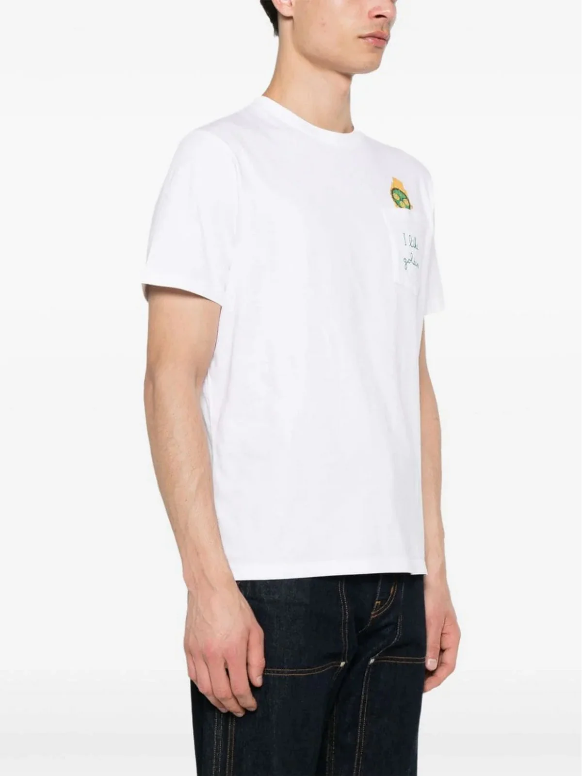 MC2 SAINT BARTH T-Shirt e Polo Uomo  AUSTIN 03509F Bianco - Image 3