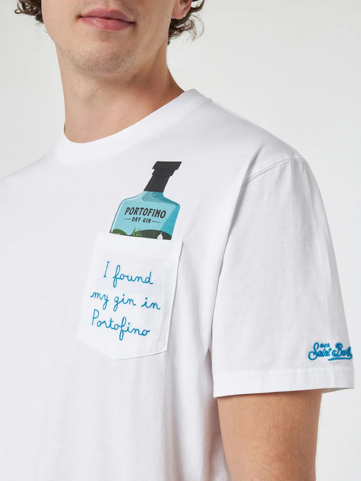 MC2 SAINT BARTH T-Shirt e Polo Uomo  AUSTIN 04269F Bianco - Image 2