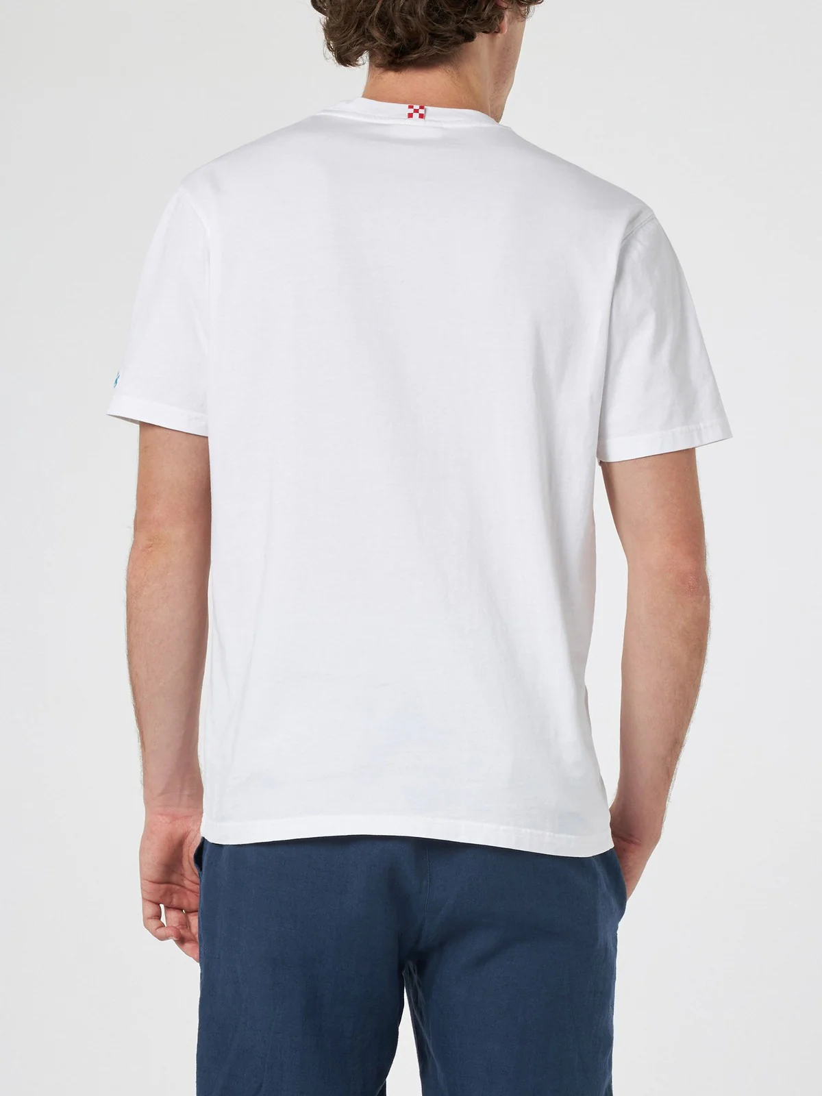 MC2 SAINT BARTH T-Shirt e Polo Uomo  AUSTIN 04269F Bianco - Image 4