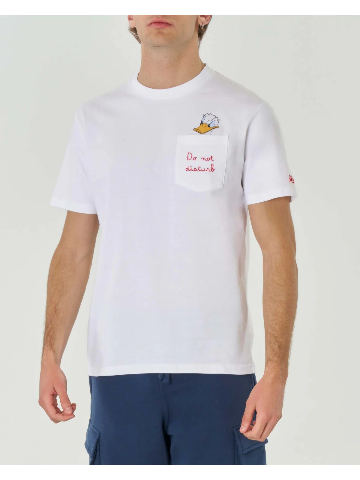 MC2 SAINT BARTH T-Shirt e Polo Uomo  AUSTIN 04787F Bianco - Image 2