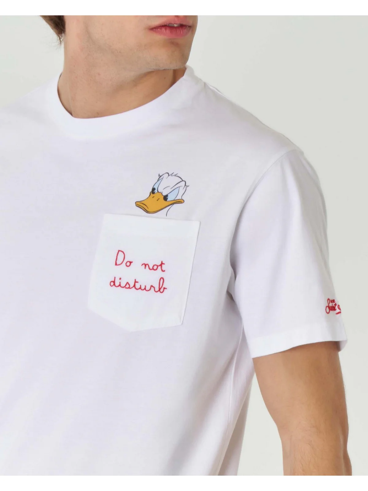 MC2 SAINT BARTH T-Shirt e Polo Uomo  AUSTIN 04787F Bianco - Image 3